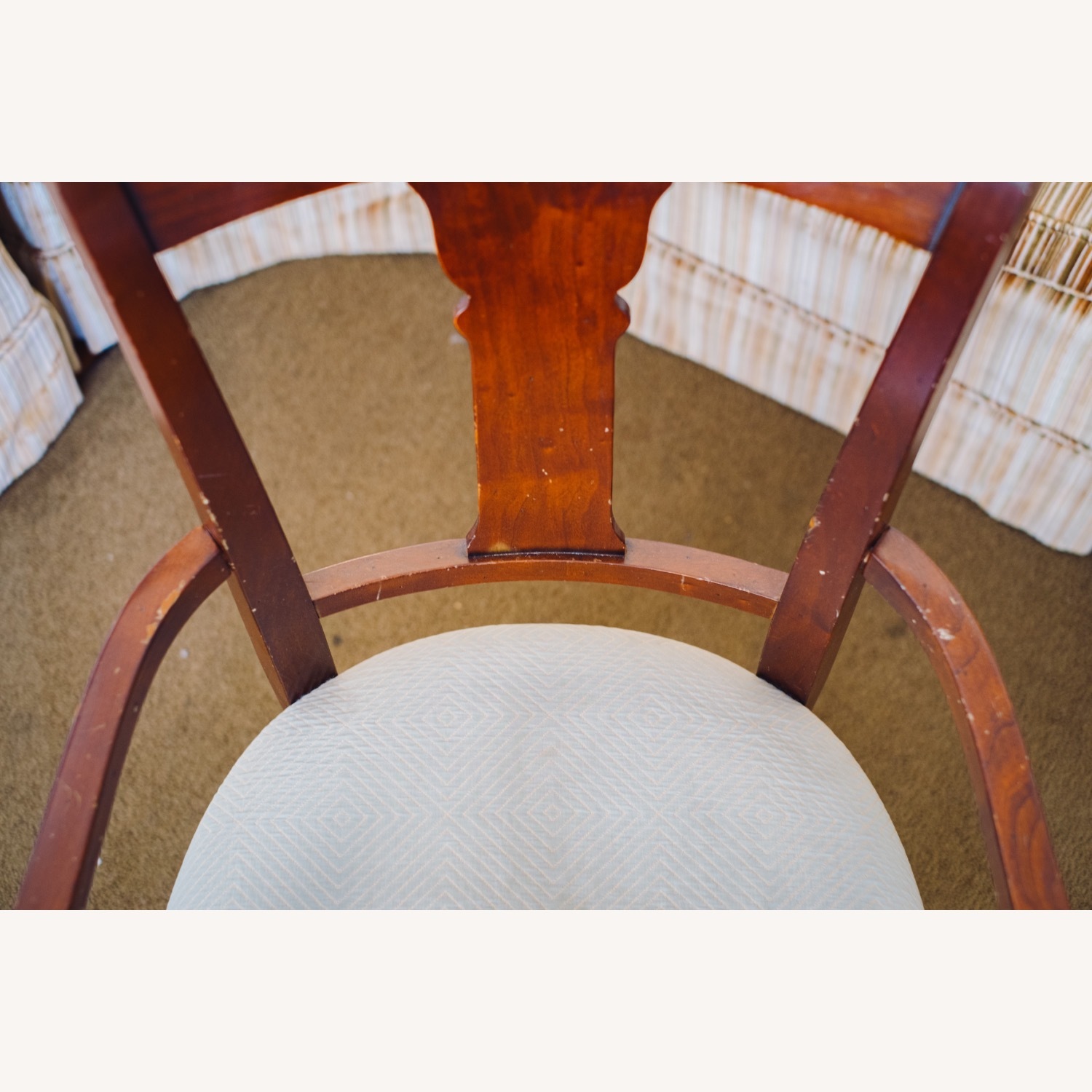 Grange Rochambeau Cherry Wood Dining Armchair - image-13