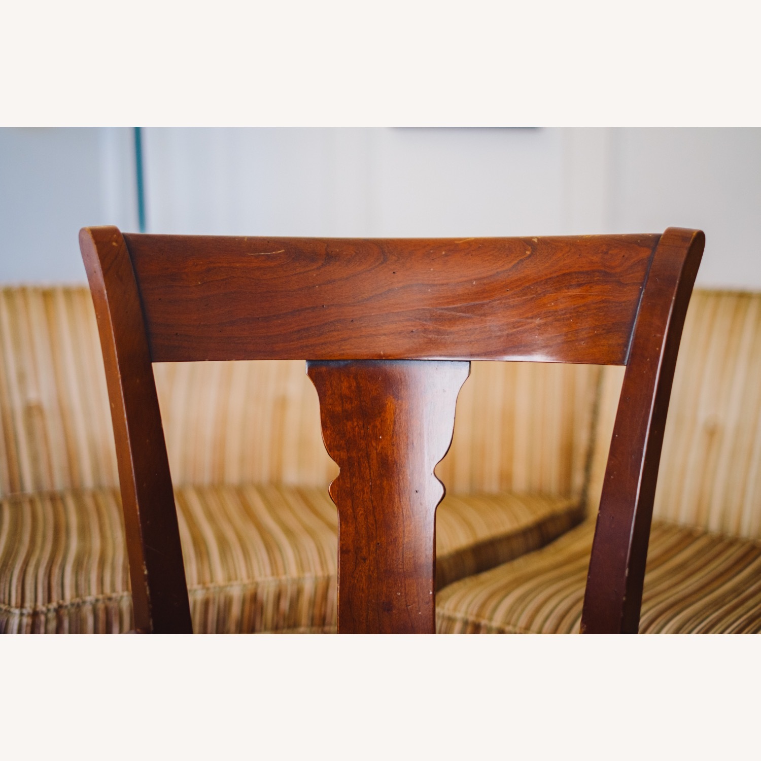 Grange Rochambeau Cherry Wood Dining Armchair - image-12