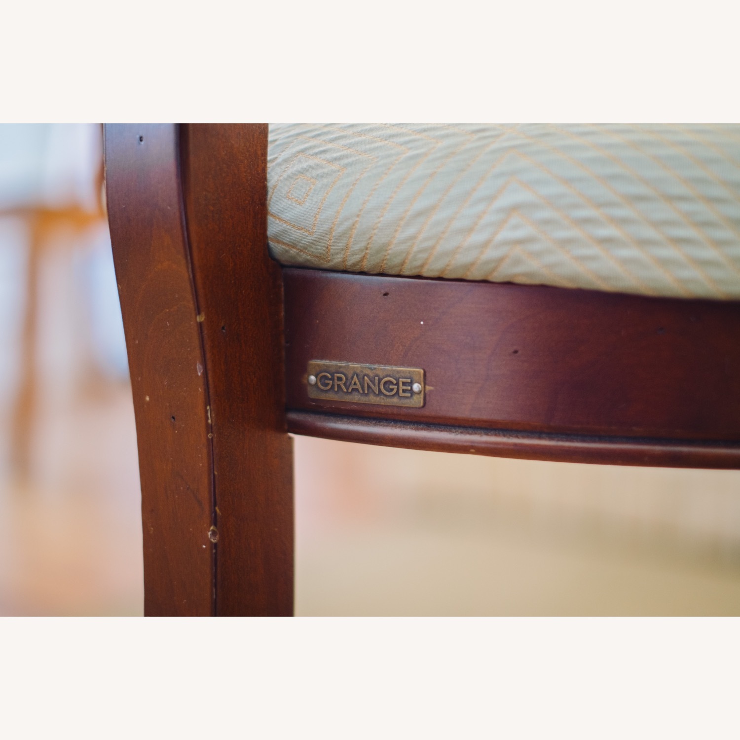 Grange Rochambeau Cherry Wood Dining Armchair - image-7