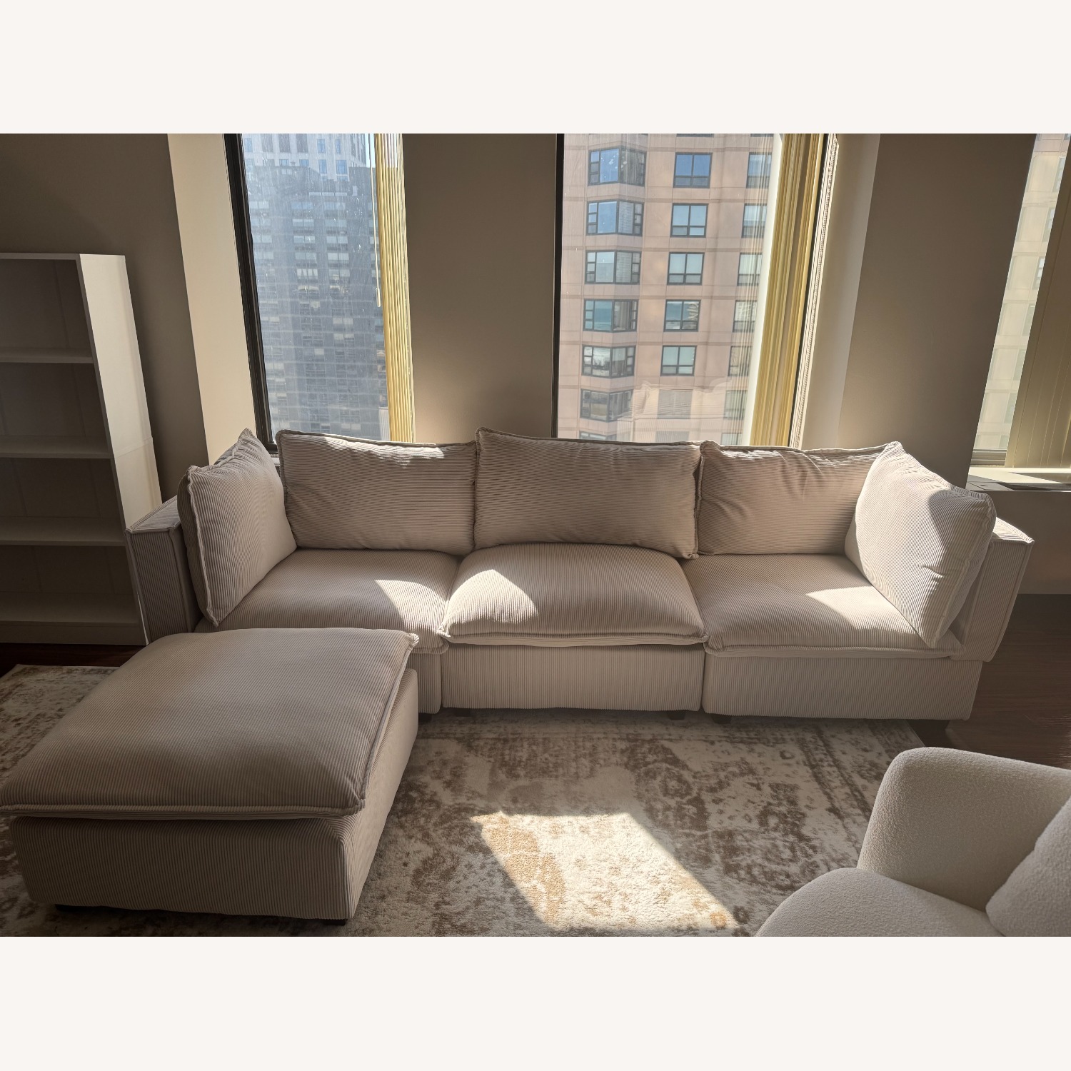 Wayfair Cadal 4 - Piece Corduroy Sectional - image-2