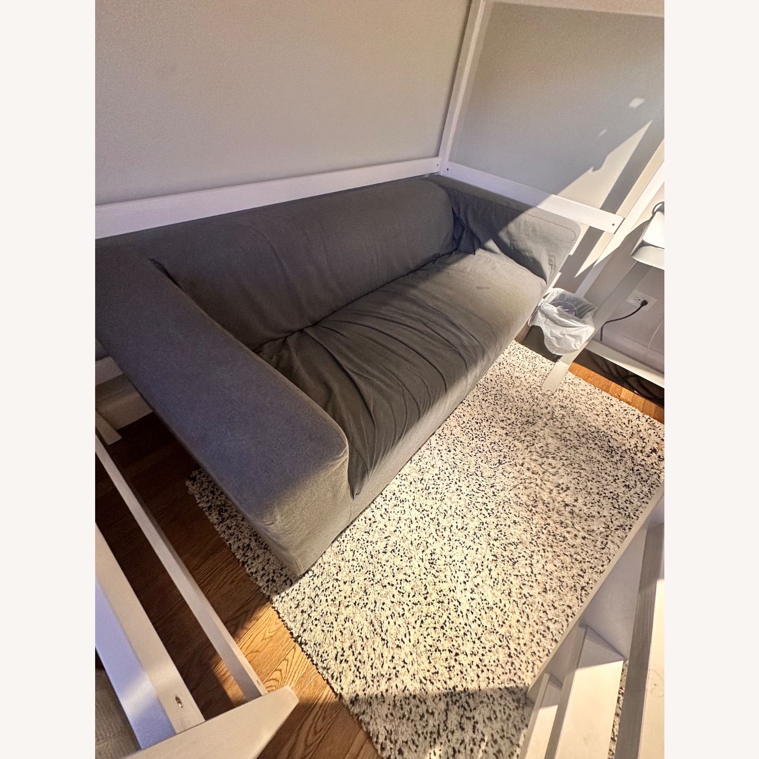 IKEA KLIPPAN Grey Loveseat  - image-3