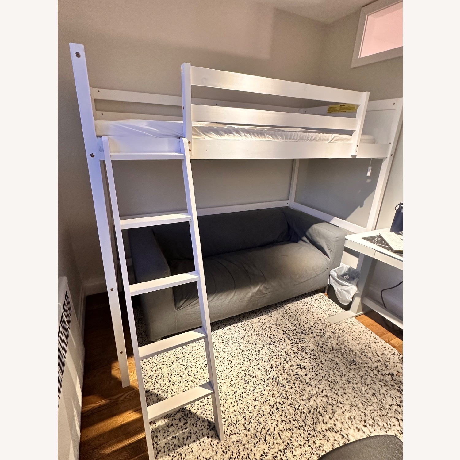 IKEA KLIPPAN Grey Loveseat  - image-4