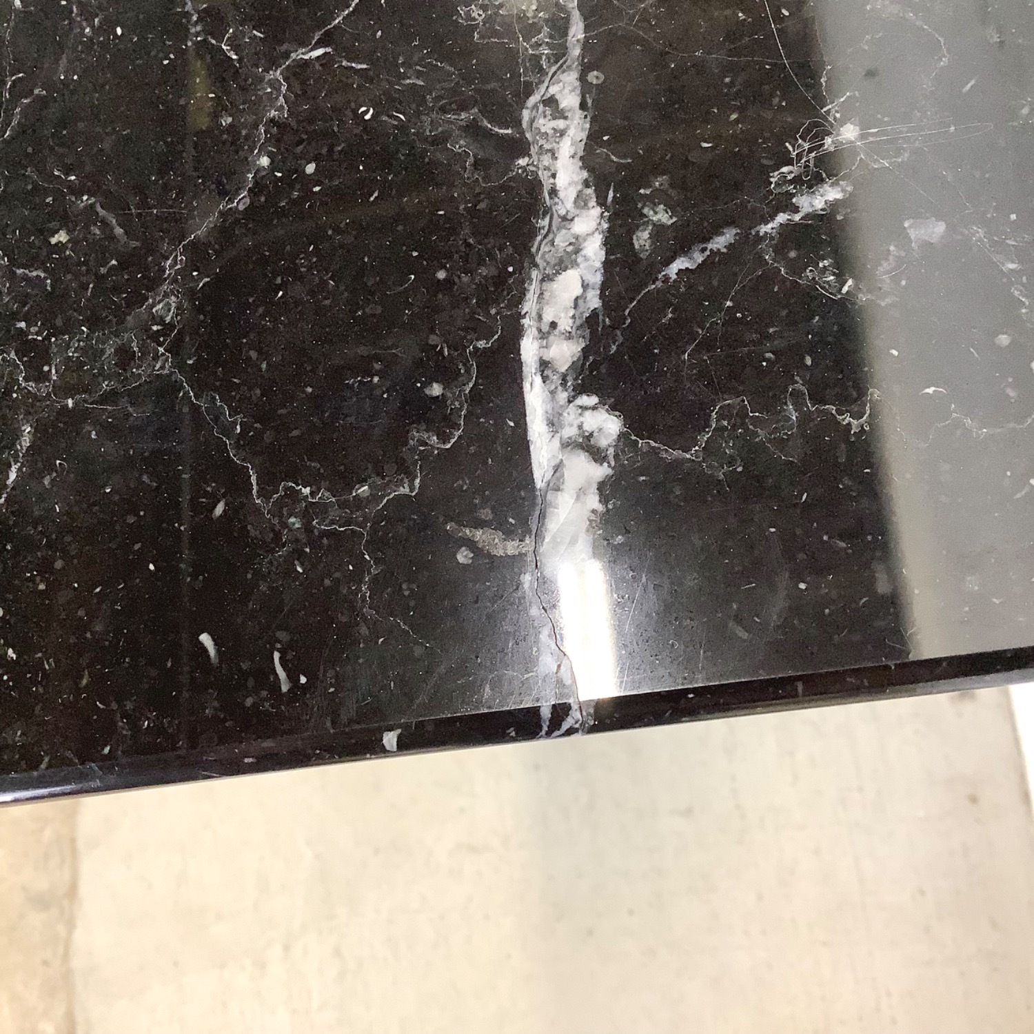 Modern Marble Top Console or Hall Table - image-11