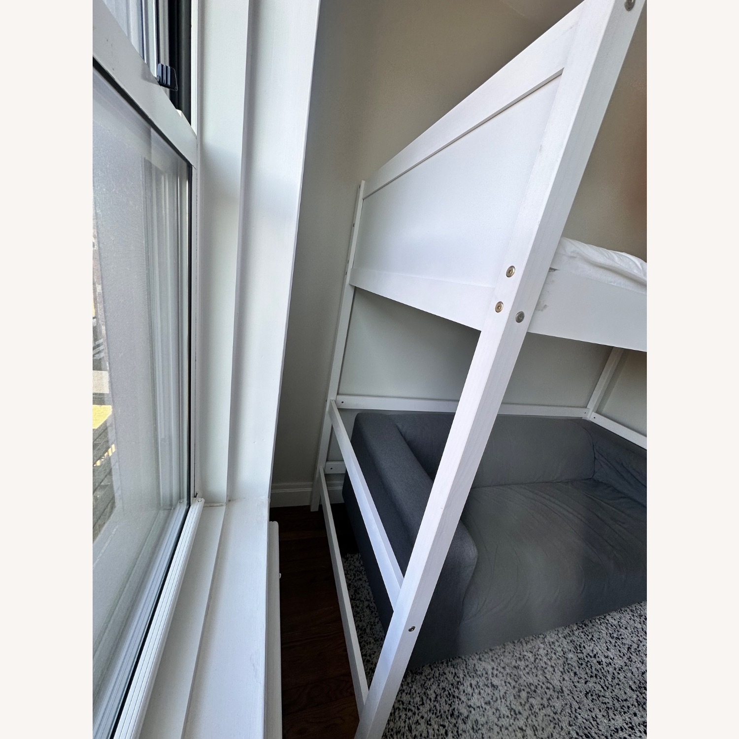 Wood Loft Bed for Kids, Twin Size  - image-2