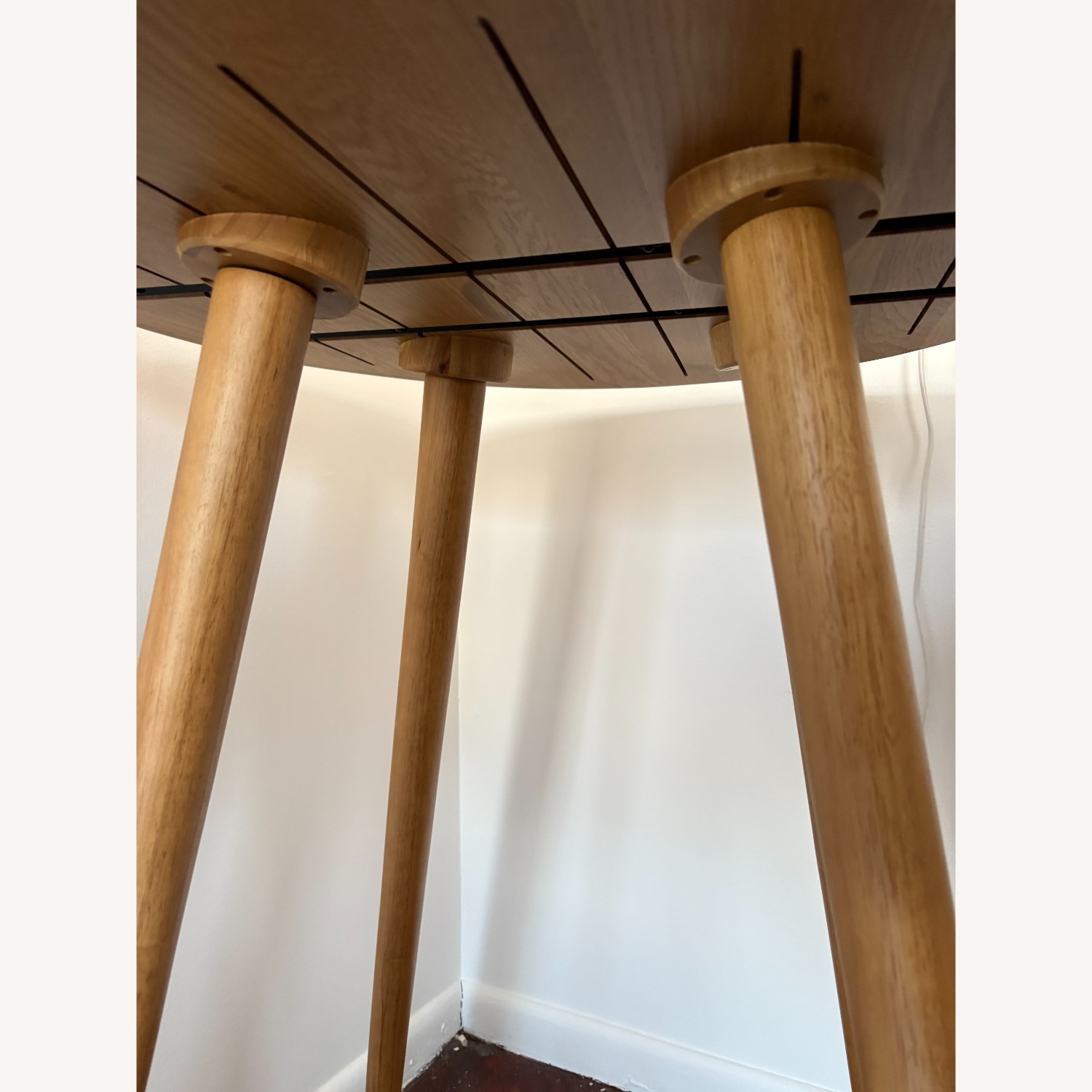 Article Seno Round Bar Table - Oak - image-4