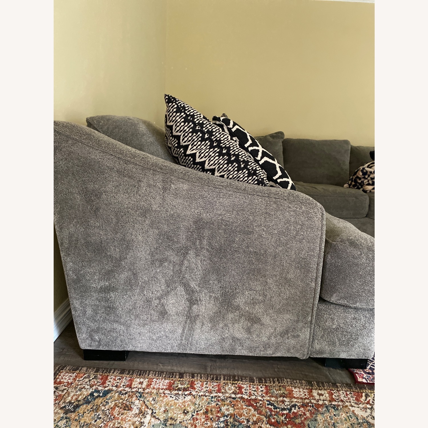 Grey Sectional Couch - image-2