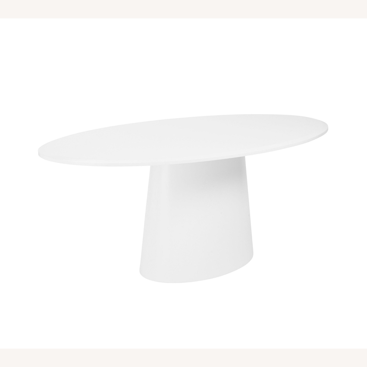 Pottery Barn Cleary Oval Pedestal Dining Table - image-1