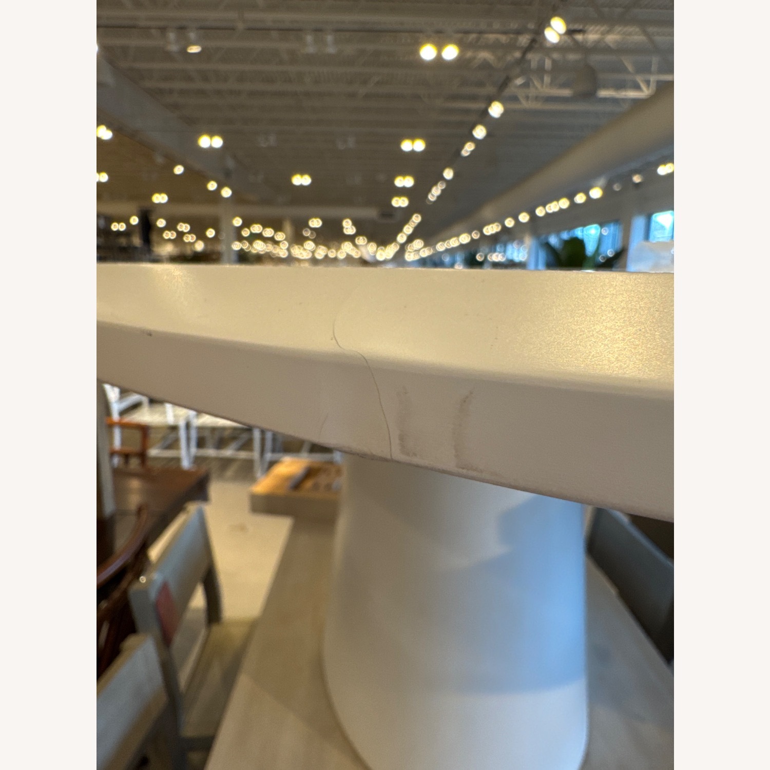 Pottery Barn Cleary Oval Pedestal Dining Table - image-8