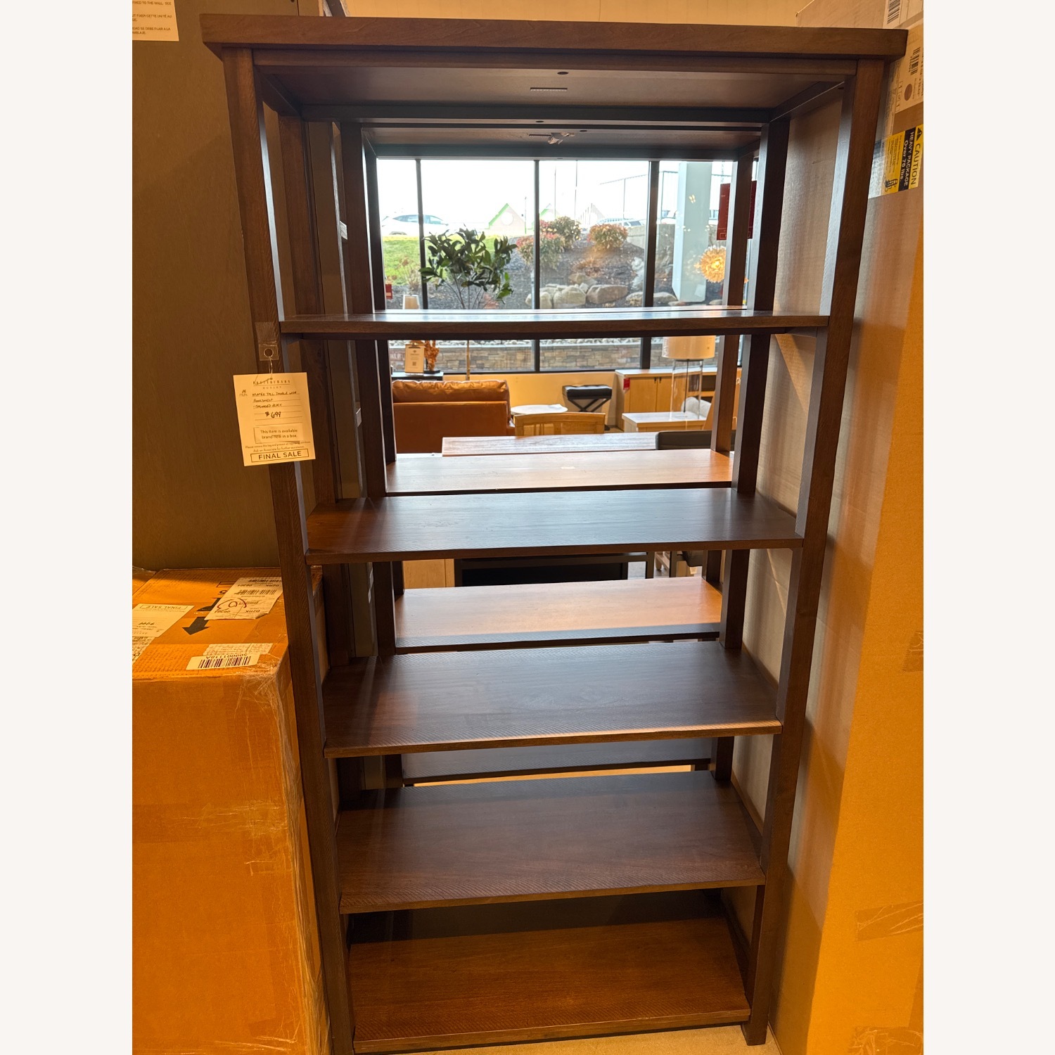 Pottery Barn Mateo Wide Etagere Bookcase (36") - image-8