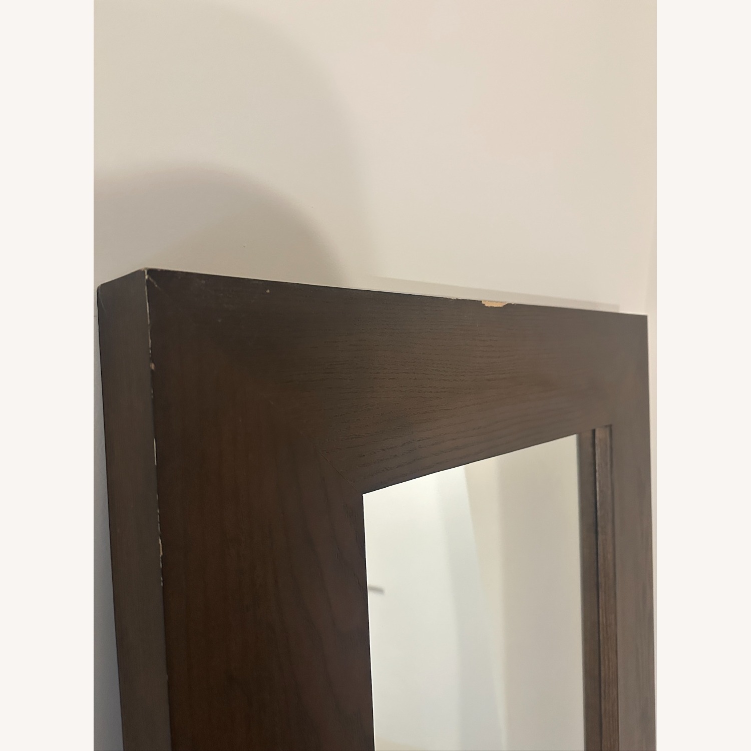 West Elm Dark Wood Frame Floor Mirror - image-4