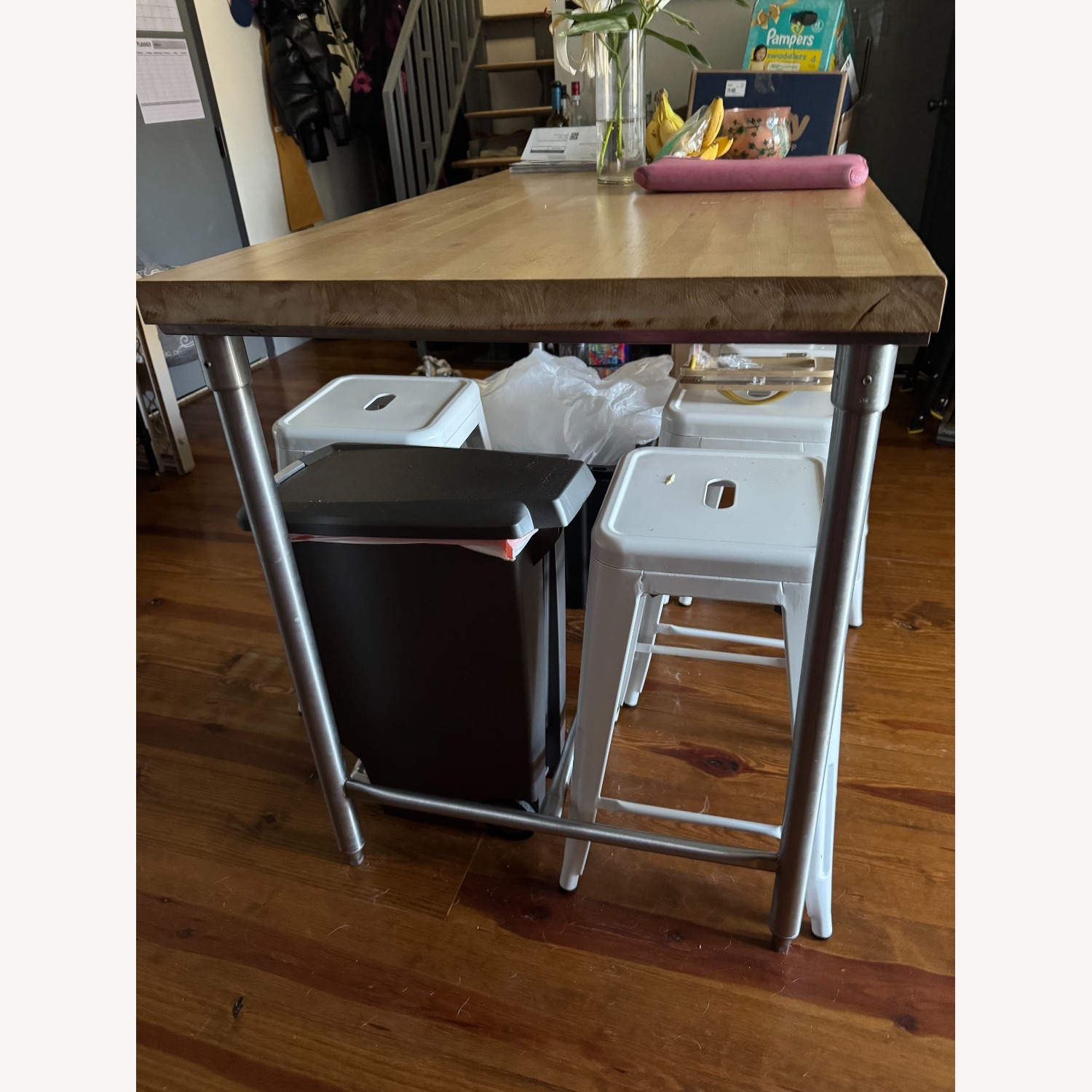 Commercial Grade Chef's Butcher Block / Prep Table - image-4