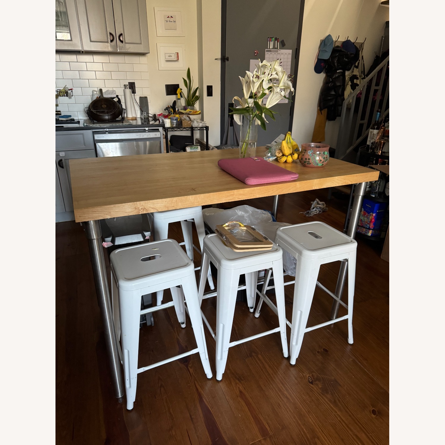 Commercial Grade Chef's Butcher Block / Prep Table - image-1