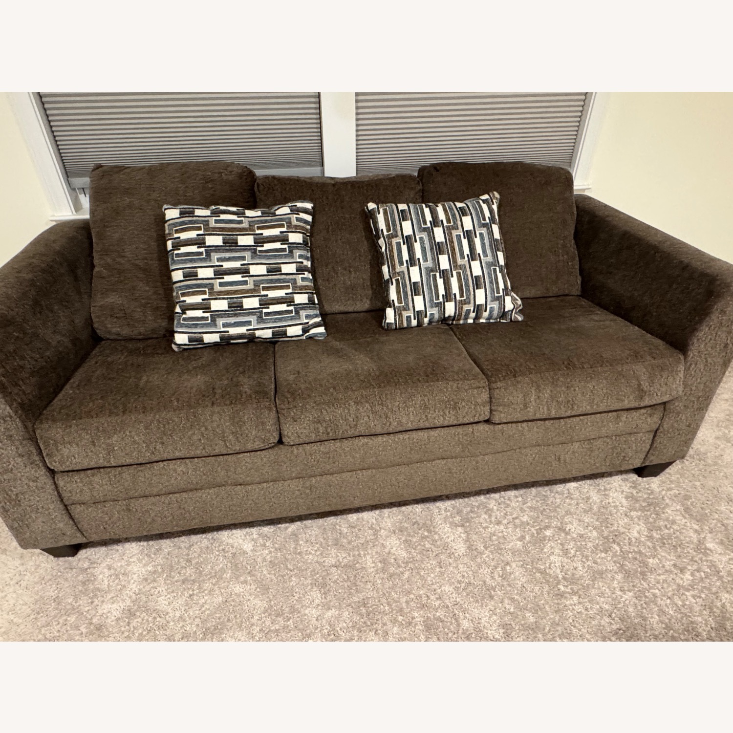 Bob's Discount Furniture Stevie Brown 78" Sofa  - image-1