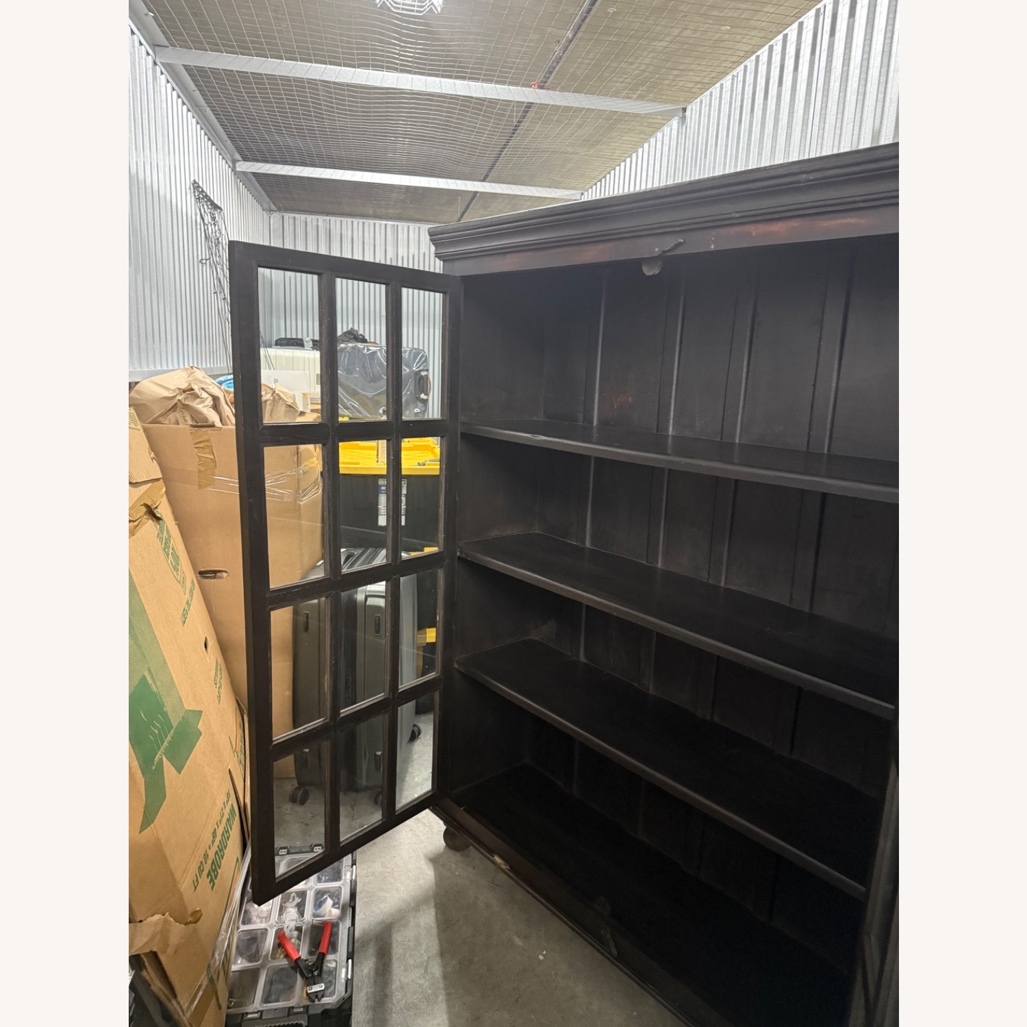 Crate & Barrel Faulkner Library Cabinet - image-7