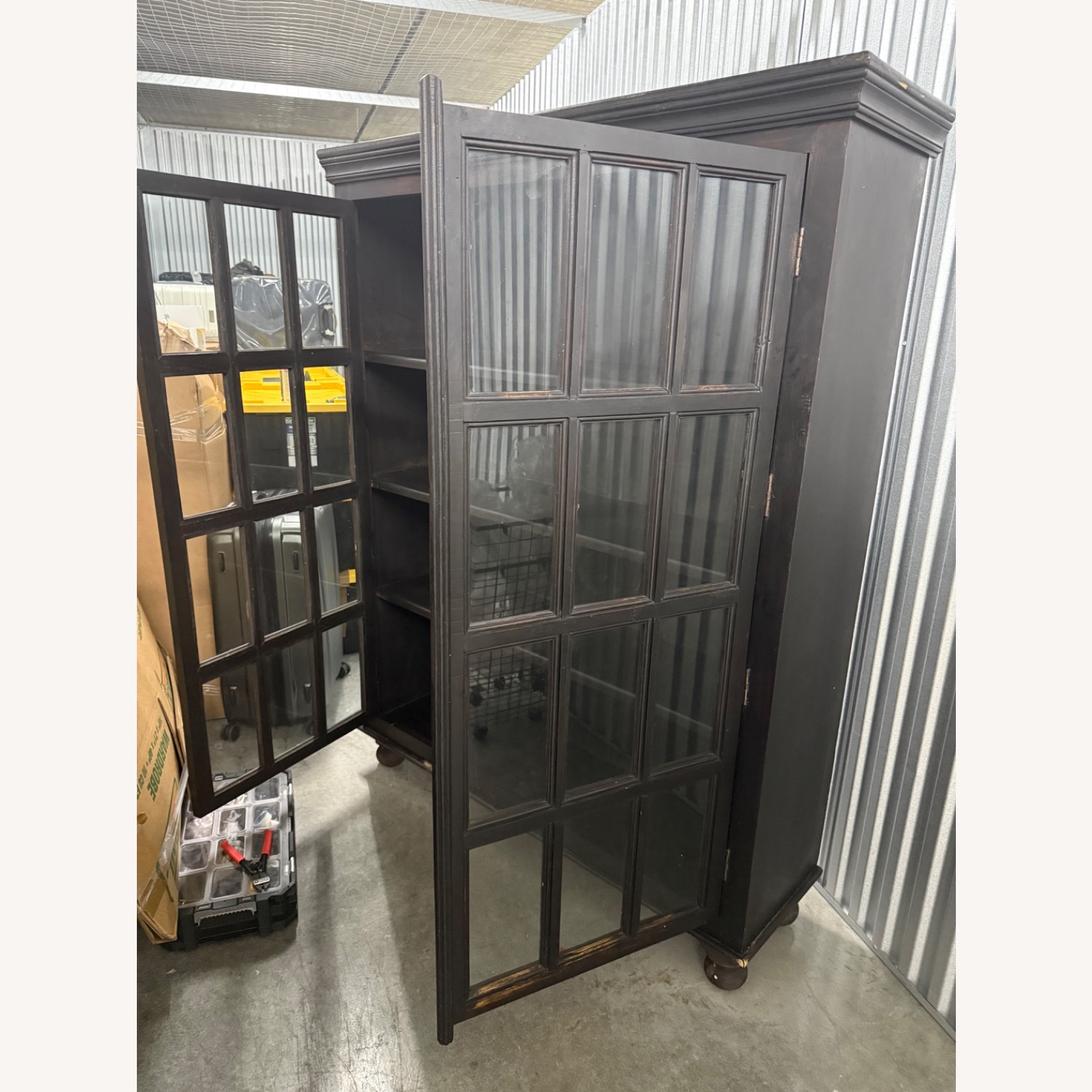 Crate & Barrel Faulkner Library Cabinet - image-6