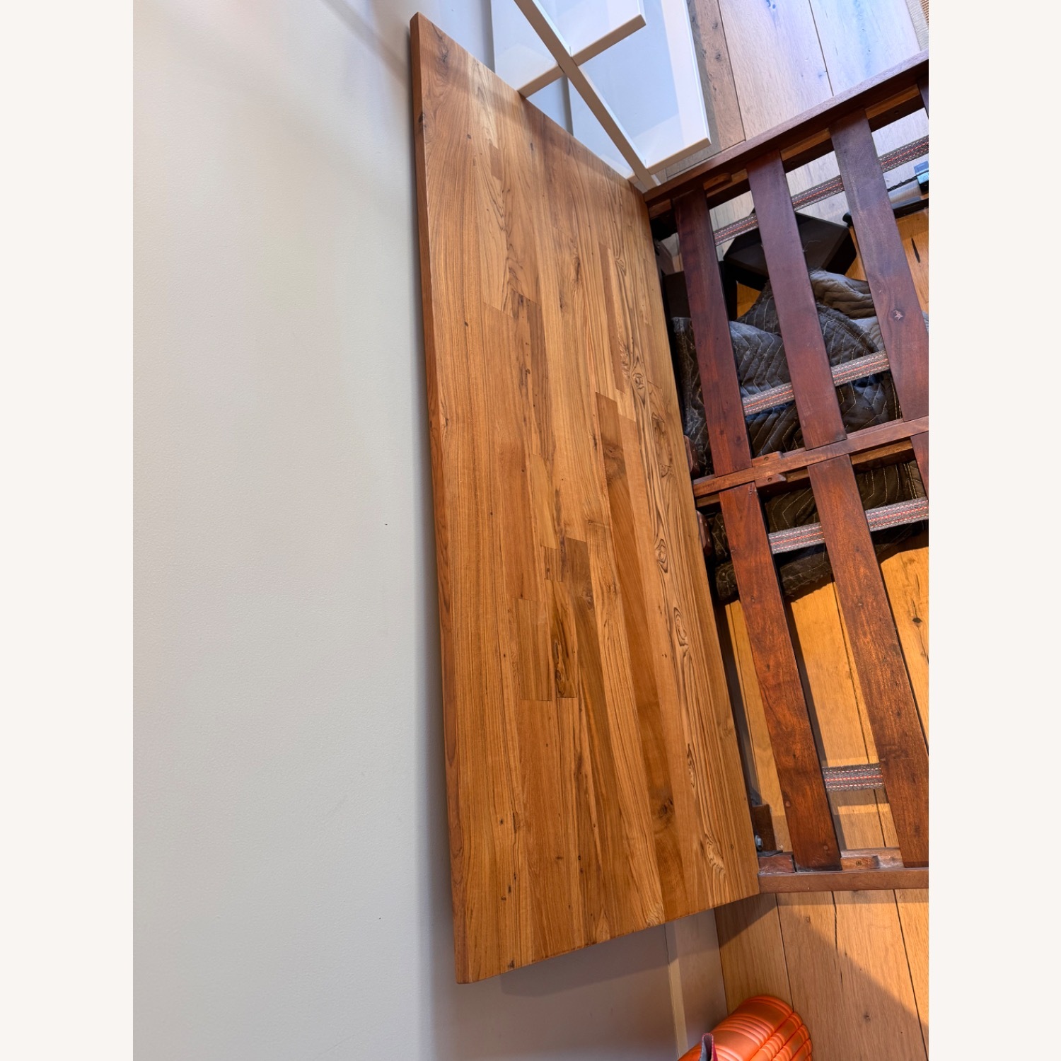 CB2 Dondra Teak Full Bed - image-4