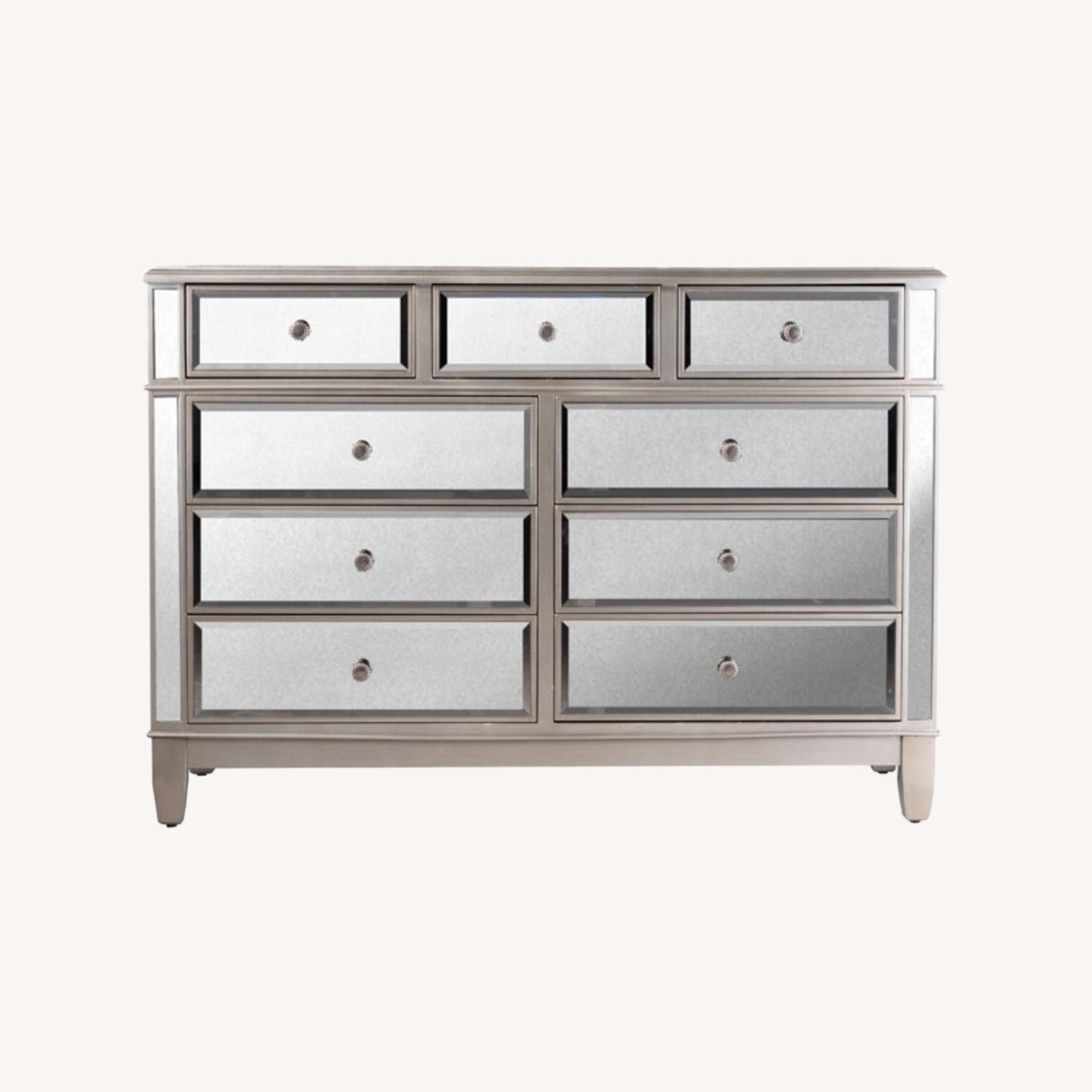 Mirrored Hayworth Collection Dresser - image-0