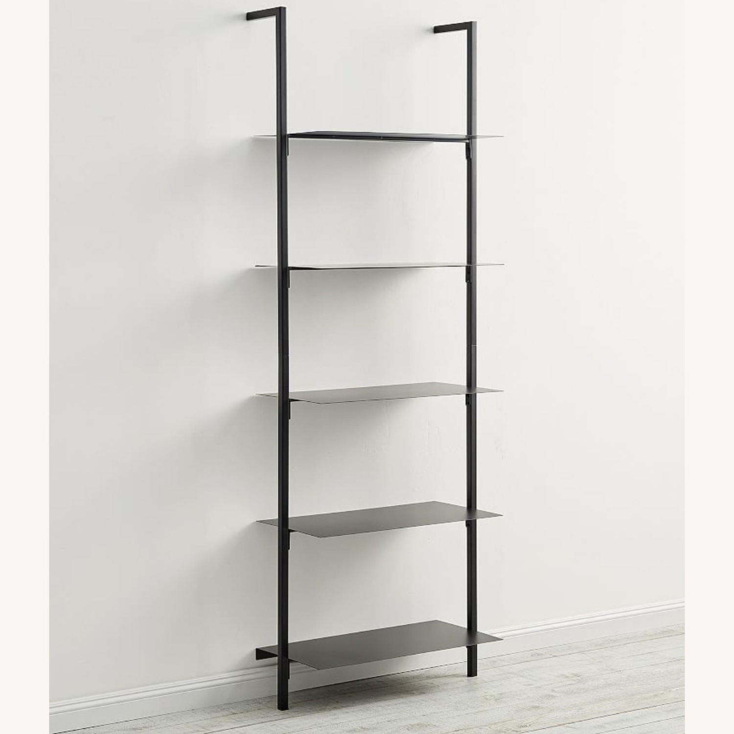 Pottery Barn Modern Black Shelves (Set of 5) - image-1