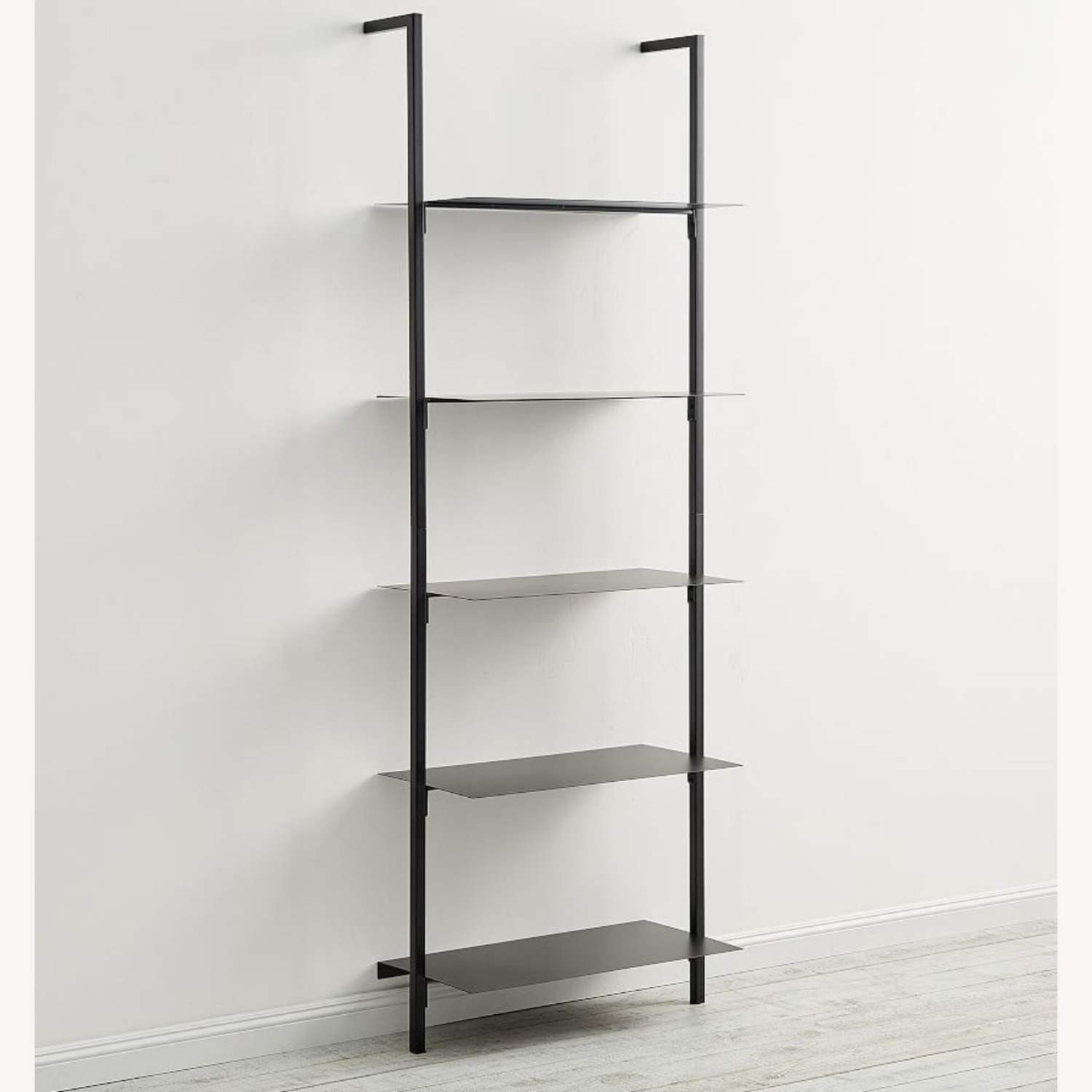 Pottery Barn Modern Black Shelves (Set of 5) - image-4