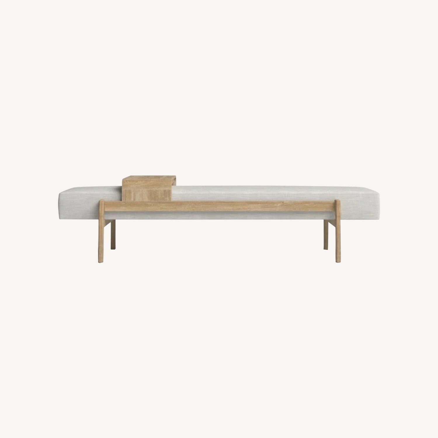Joss & Main Modern Mid-Century Upholstered Bench - image-0