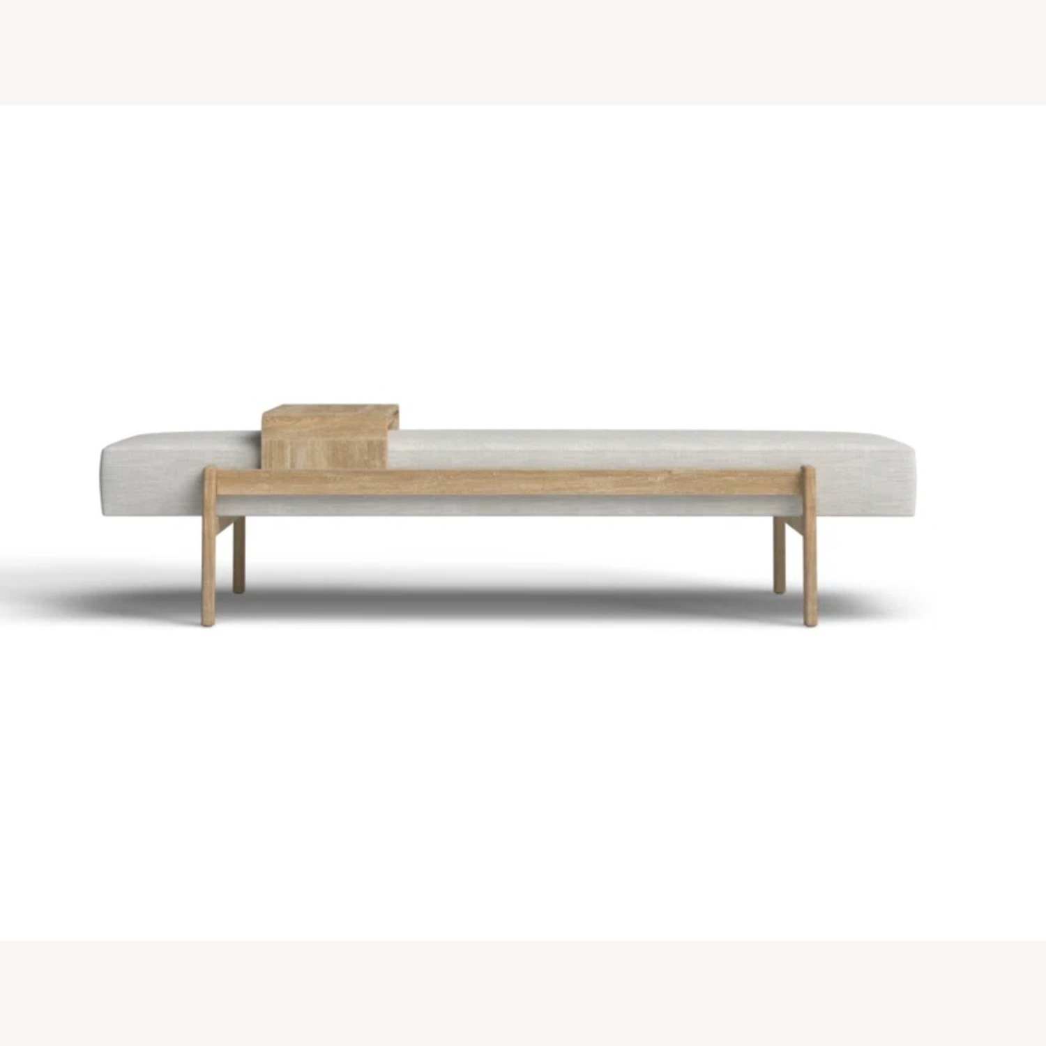 Joss & Main Modern Mid-Century Upholstered Bench - image-1