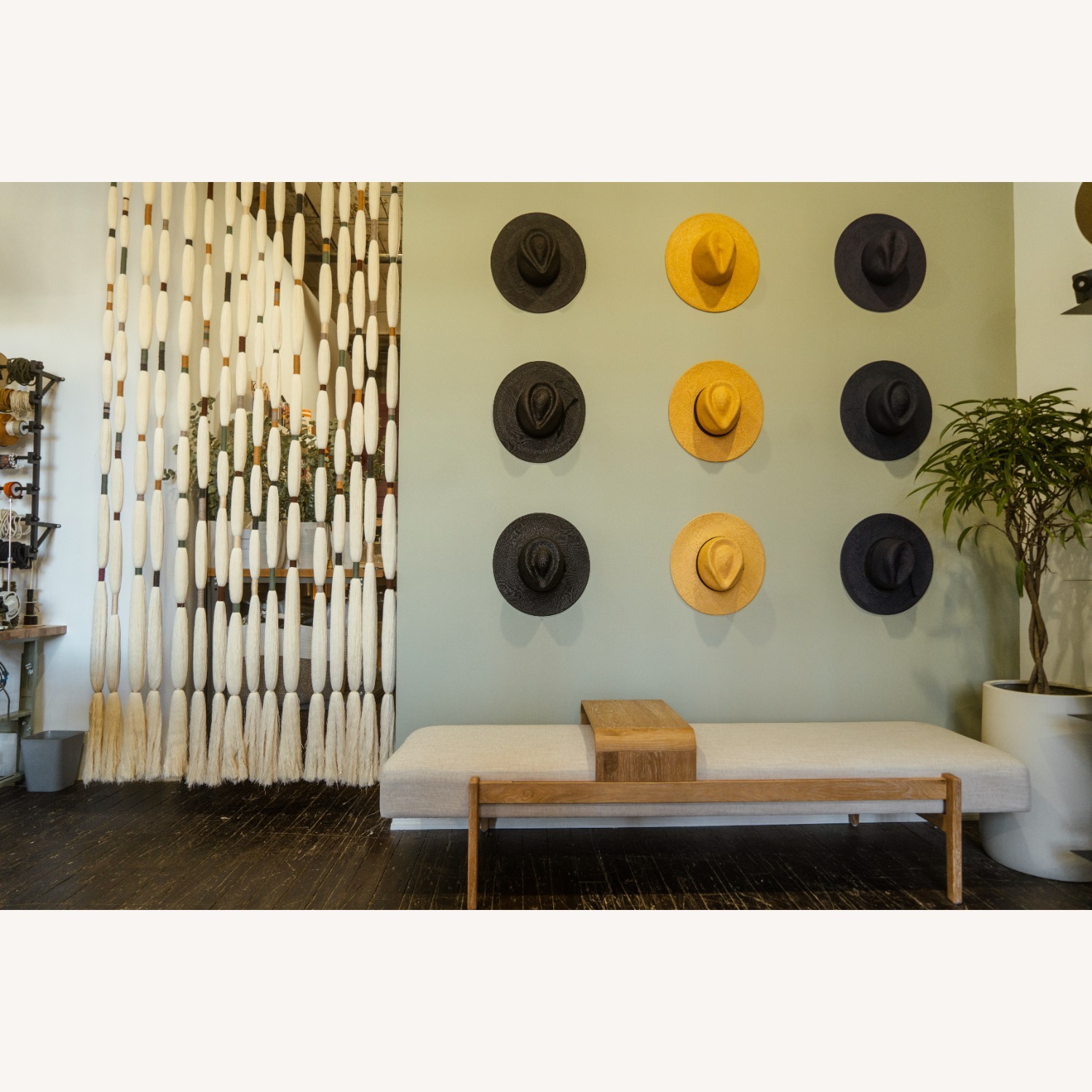 Joss & Main Modern Mid-Century Upholstered Bench - image-5