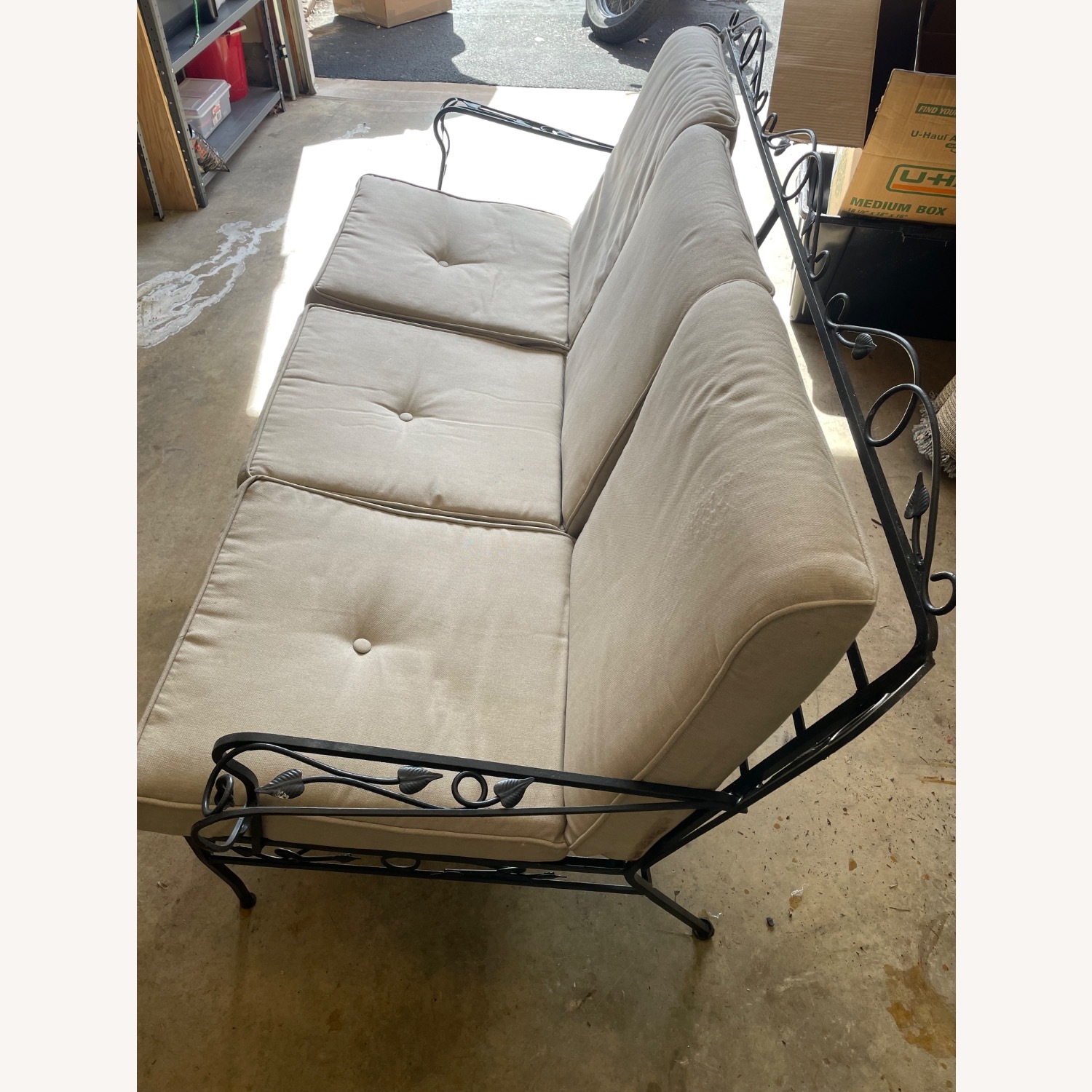 Exterior Sofa with Cushions - image-1