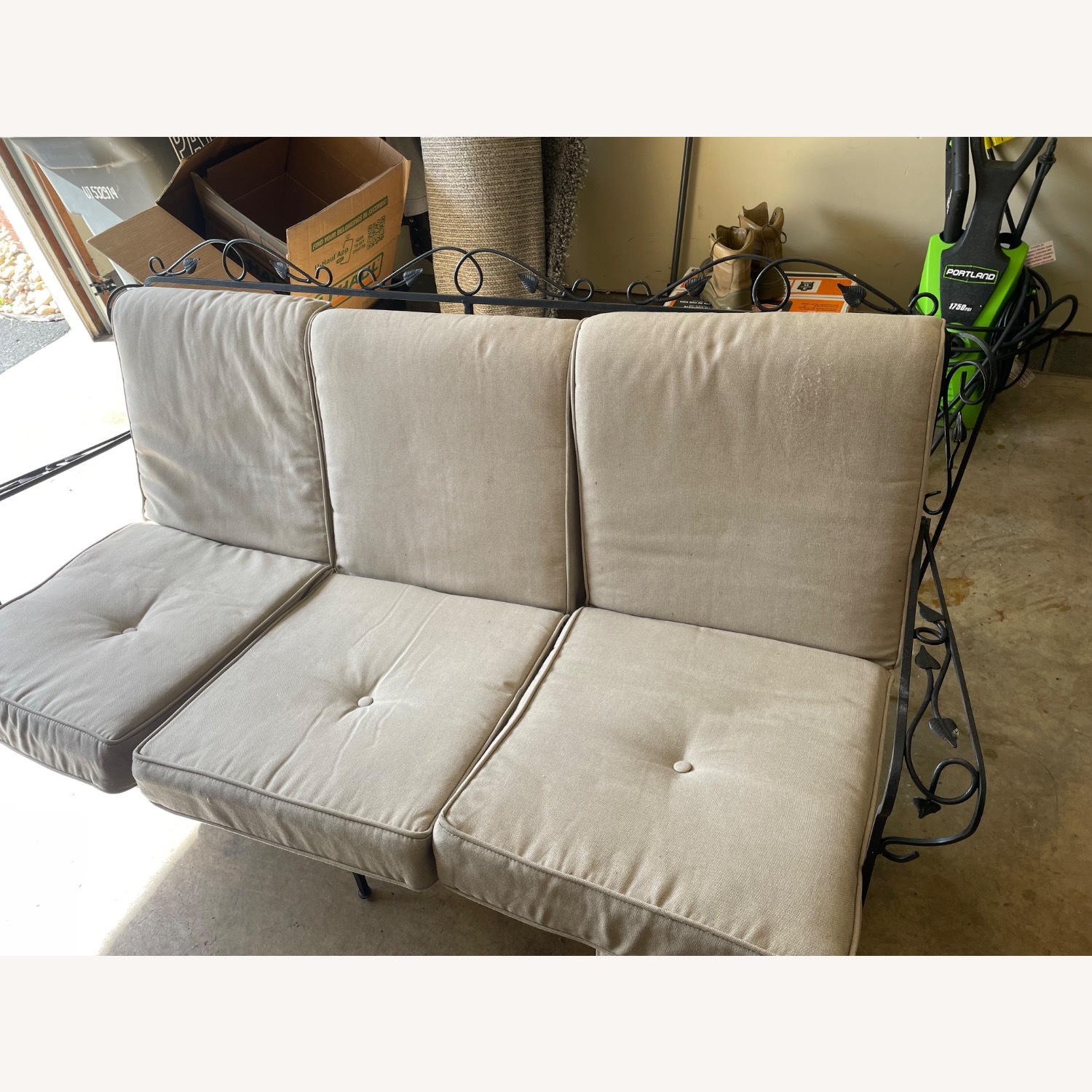 Exterior Sofa with Cushions - image-3