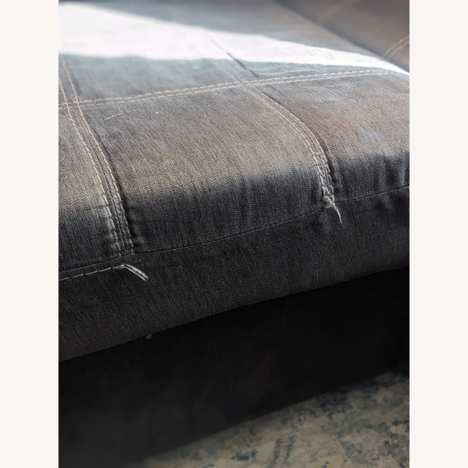 Raymour & Flanigan Dark Brown Sectional  - image-5