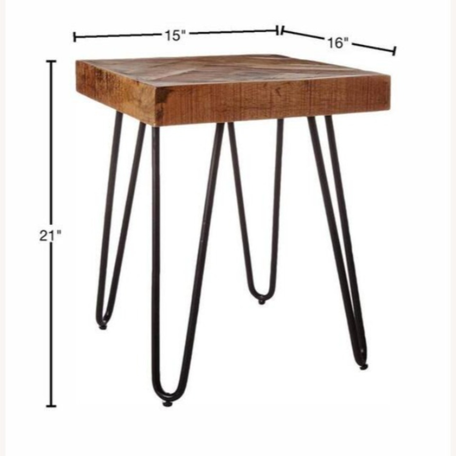 Mango Wood End Table - image-1
