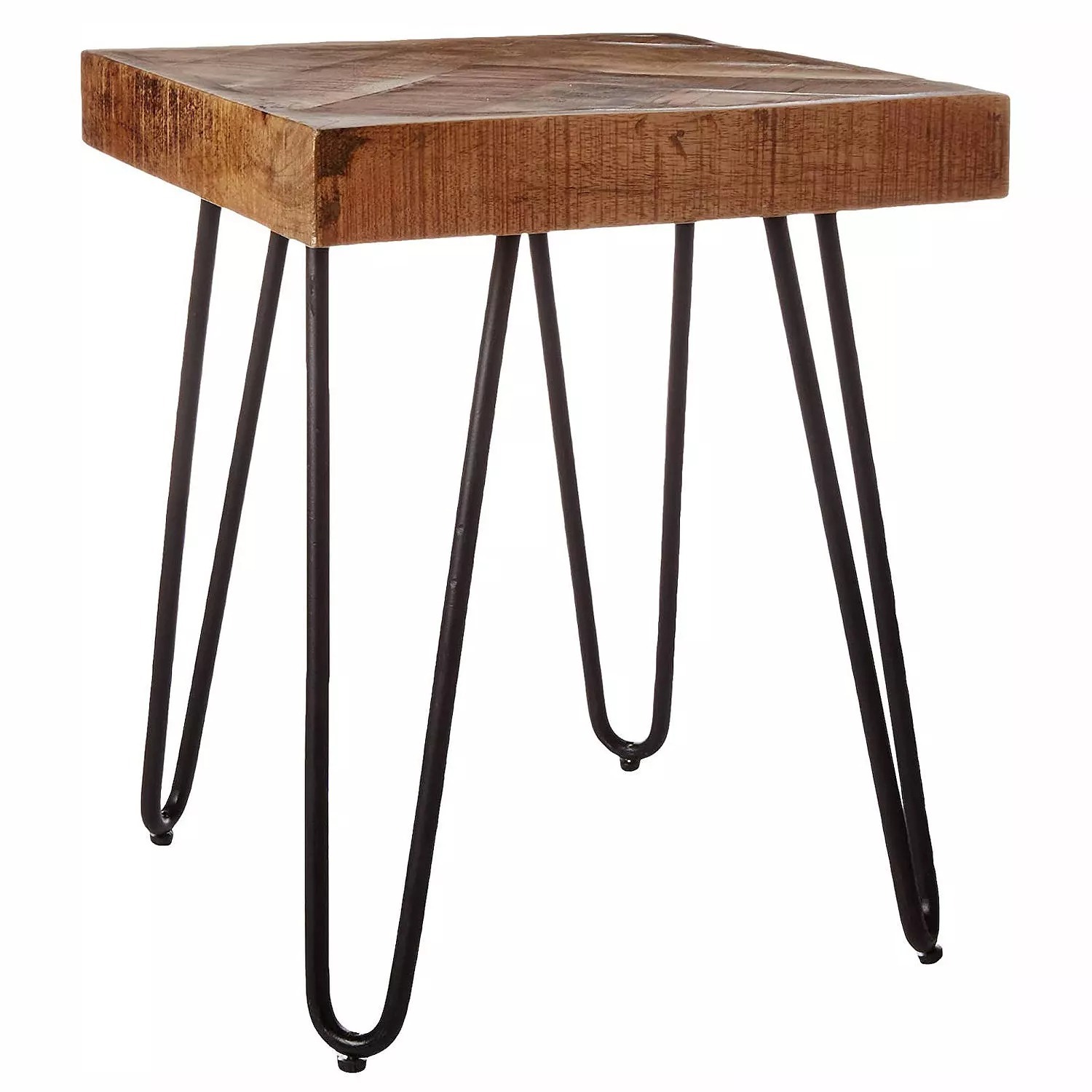 Mango Wood End Table - image-0