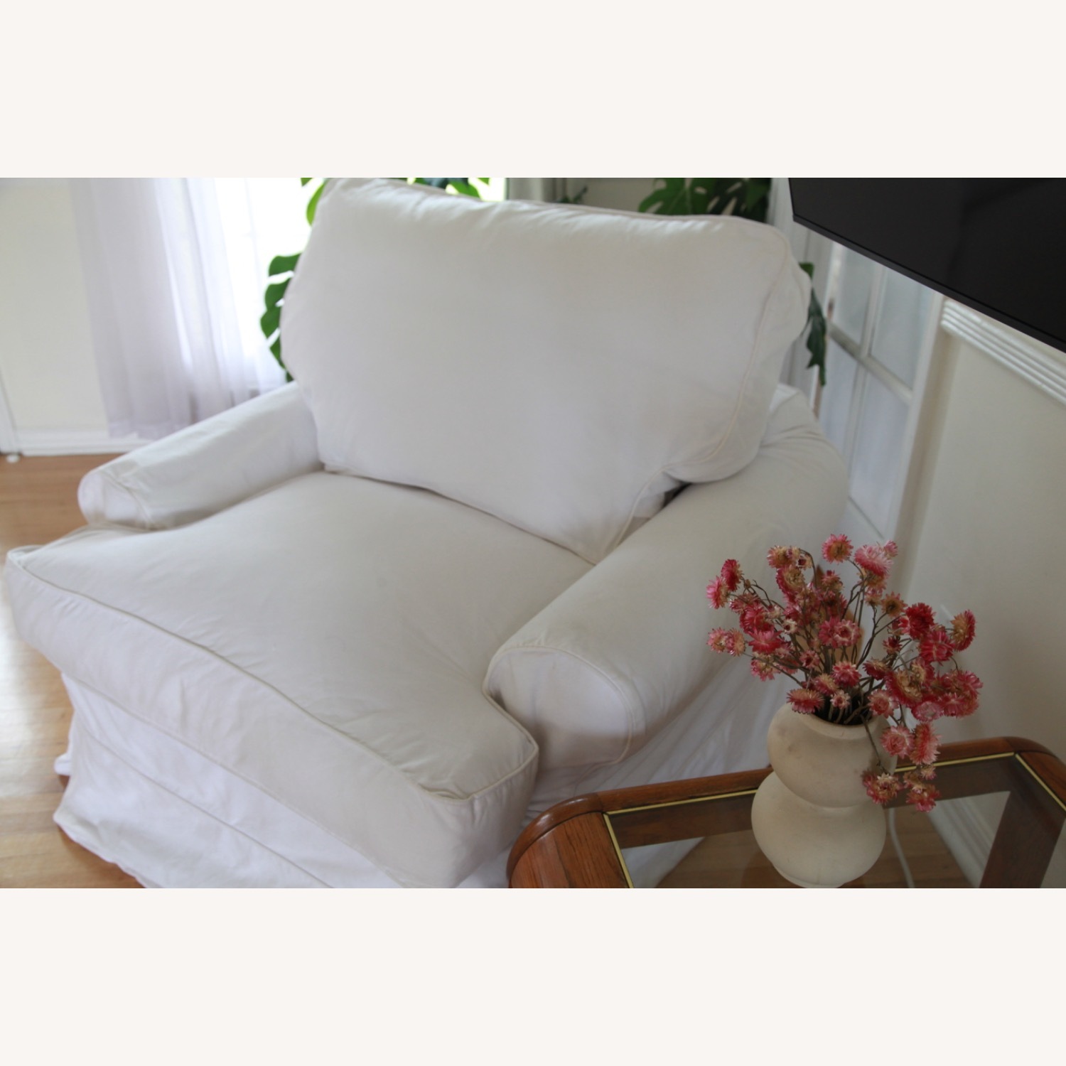 Rachel Ashwell Shabby Chic  Large Squishy Chair - image-1