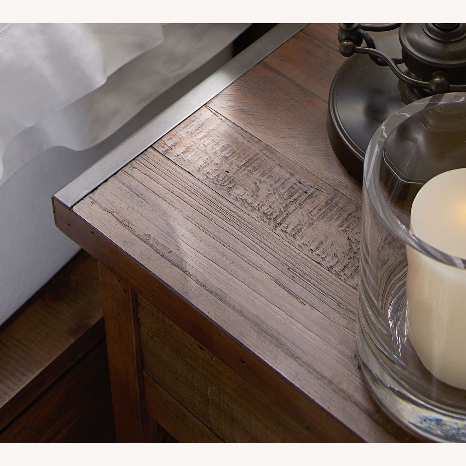 Pottery Barn Big Daddy's Antiques Reclaimed Wood Table - image-1