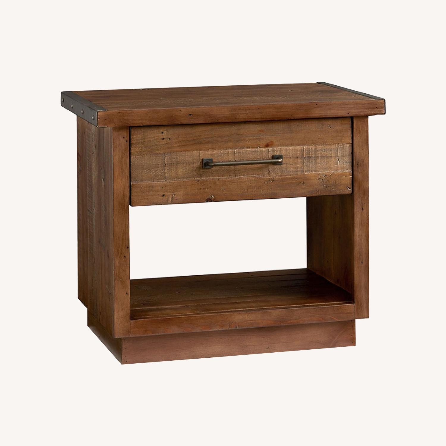 Pottery Barn Big Daddy's Antiques Reclaimed Wood Table - image-0