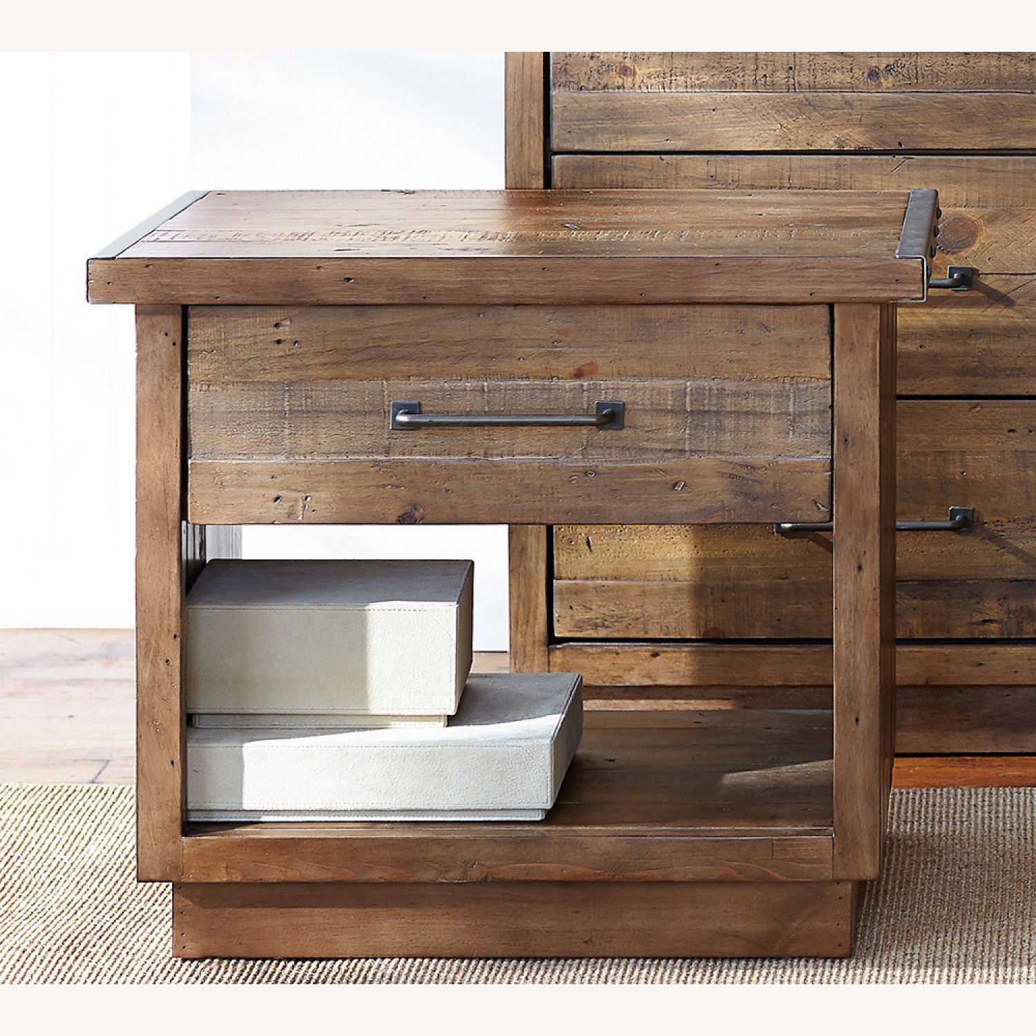 Pottery Barn Big Daddy's Antiques Reclaimed Wood Table - image-2