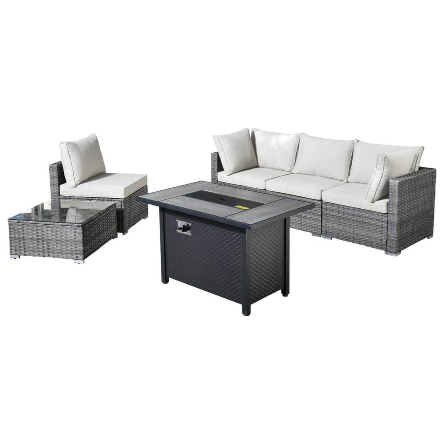 Fire Pit Patio Set - image-2