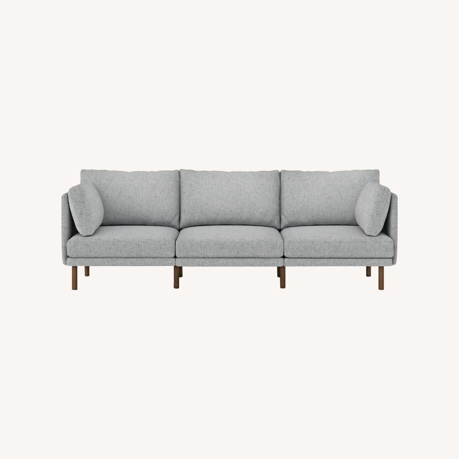 Burrow Field 3 Seater Sofa with Attachable Ottoman - image-0