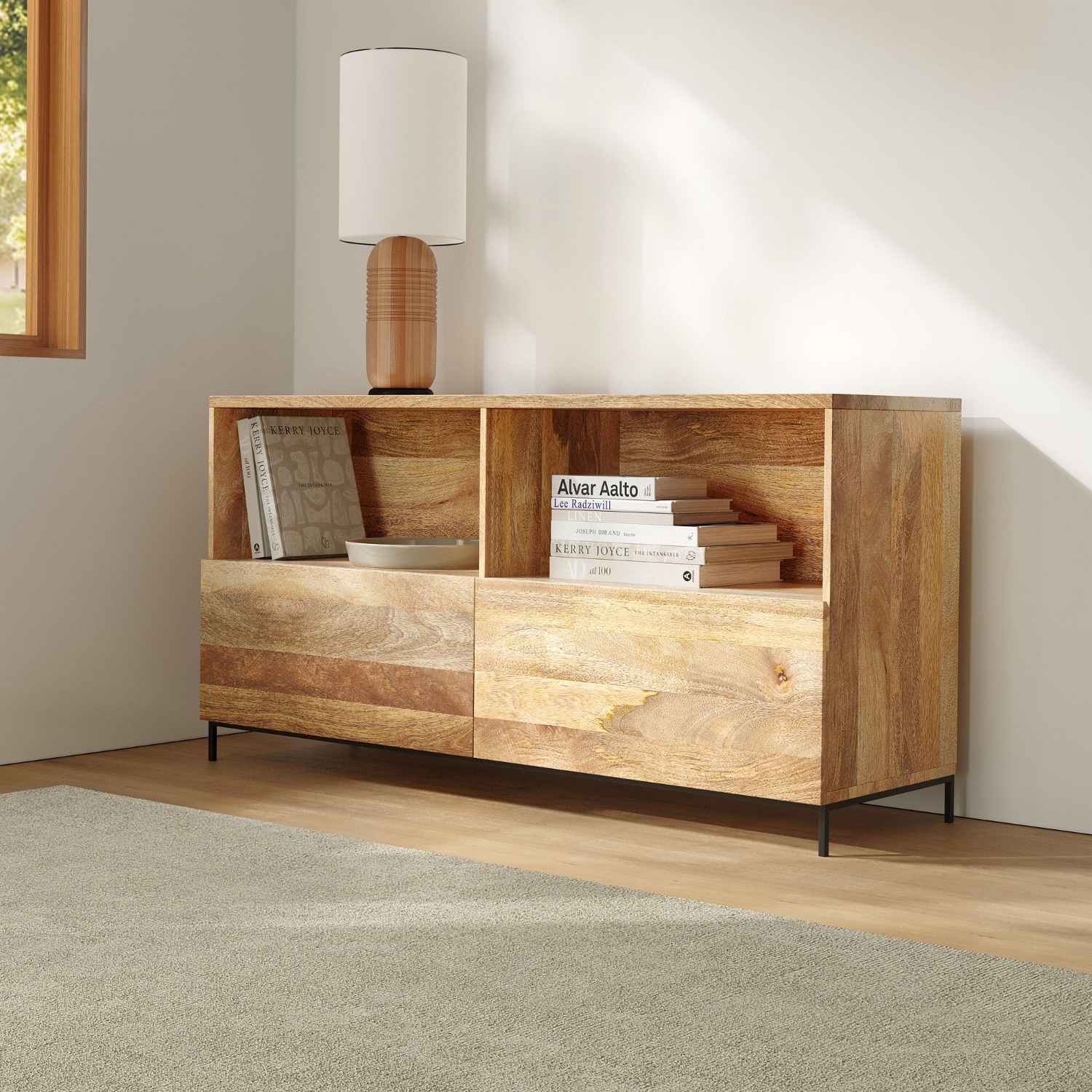 West Elm Industrial Storage Cabinet (60") - image-3