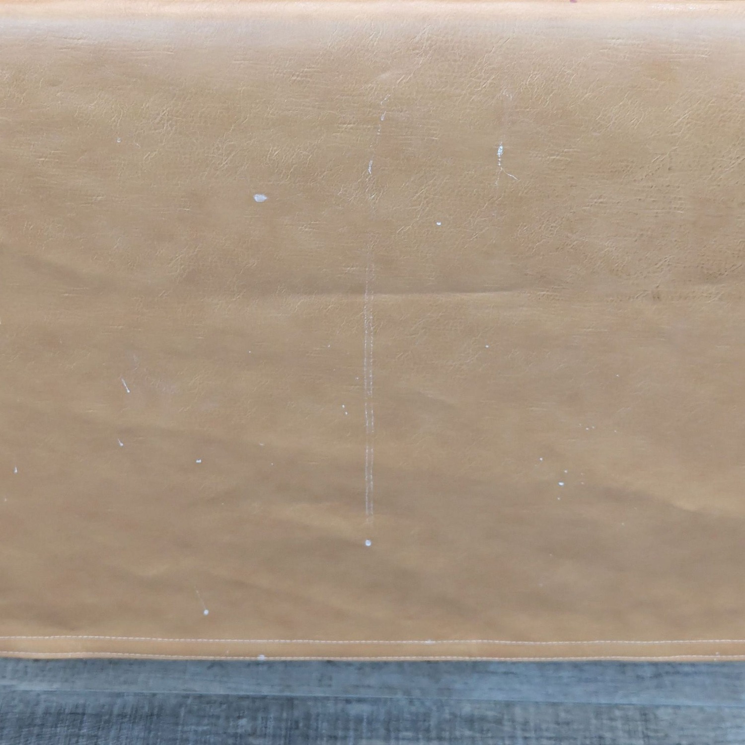 Crate & Barrel Petrie sofa with Custom Camel - image-13