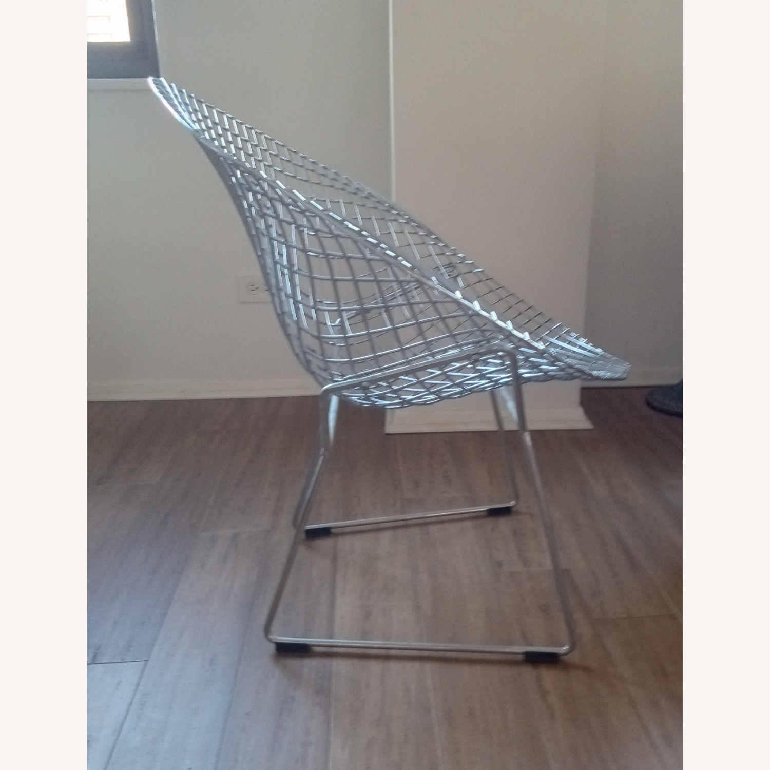  Contemporary Bertoia Style Diamond Chair - image-3