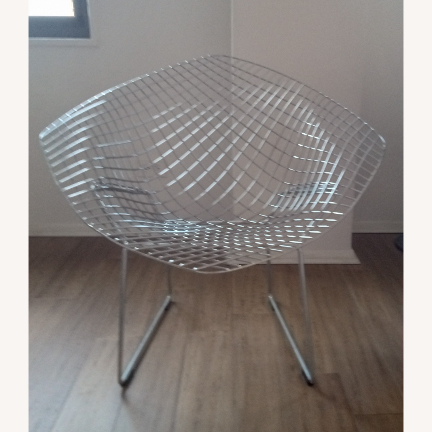  Contemporary Bertoia Style Diamond Chair - image-2