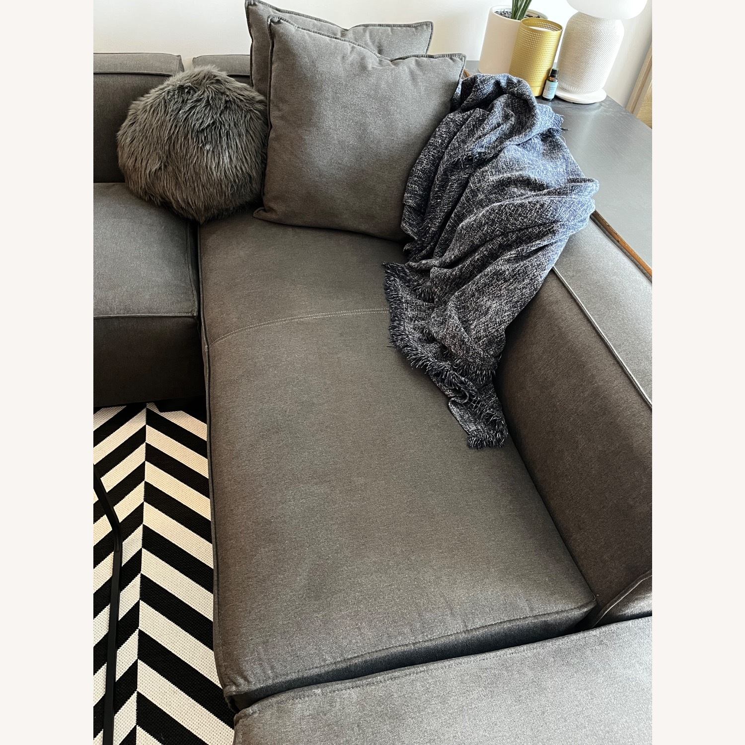 Wayfair Dark Gray Modular Sectional - image-5