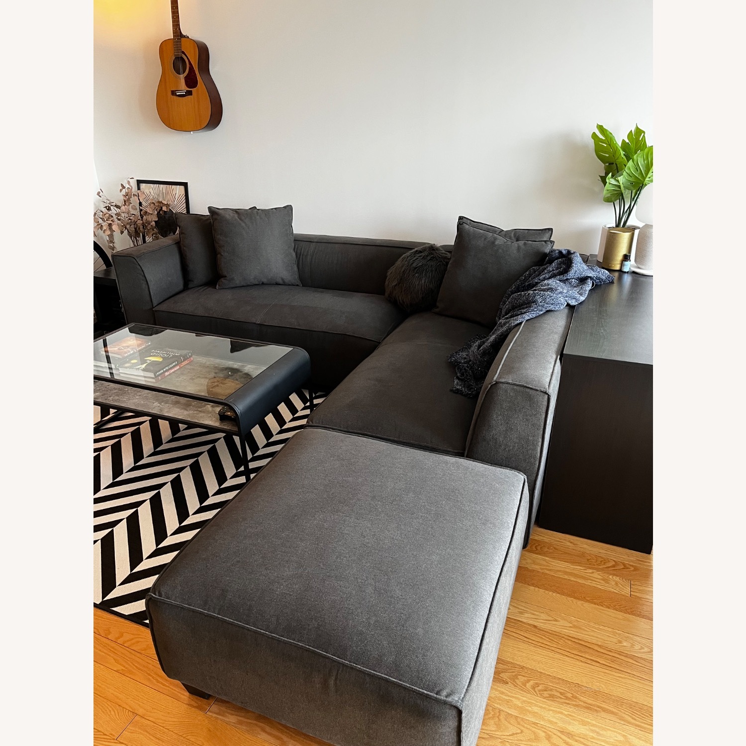 Wayfair Dark Gray Modular Sectional - image-3