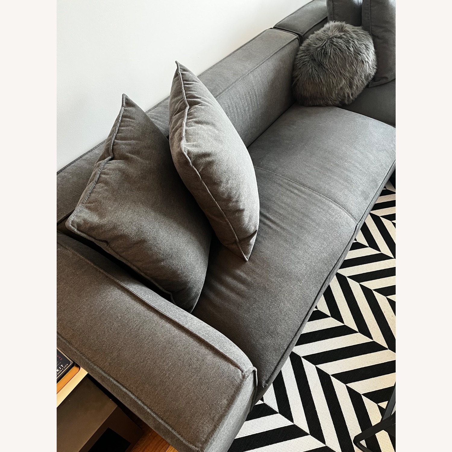 Wayfair Dark Gray Modular Sectional - image-4