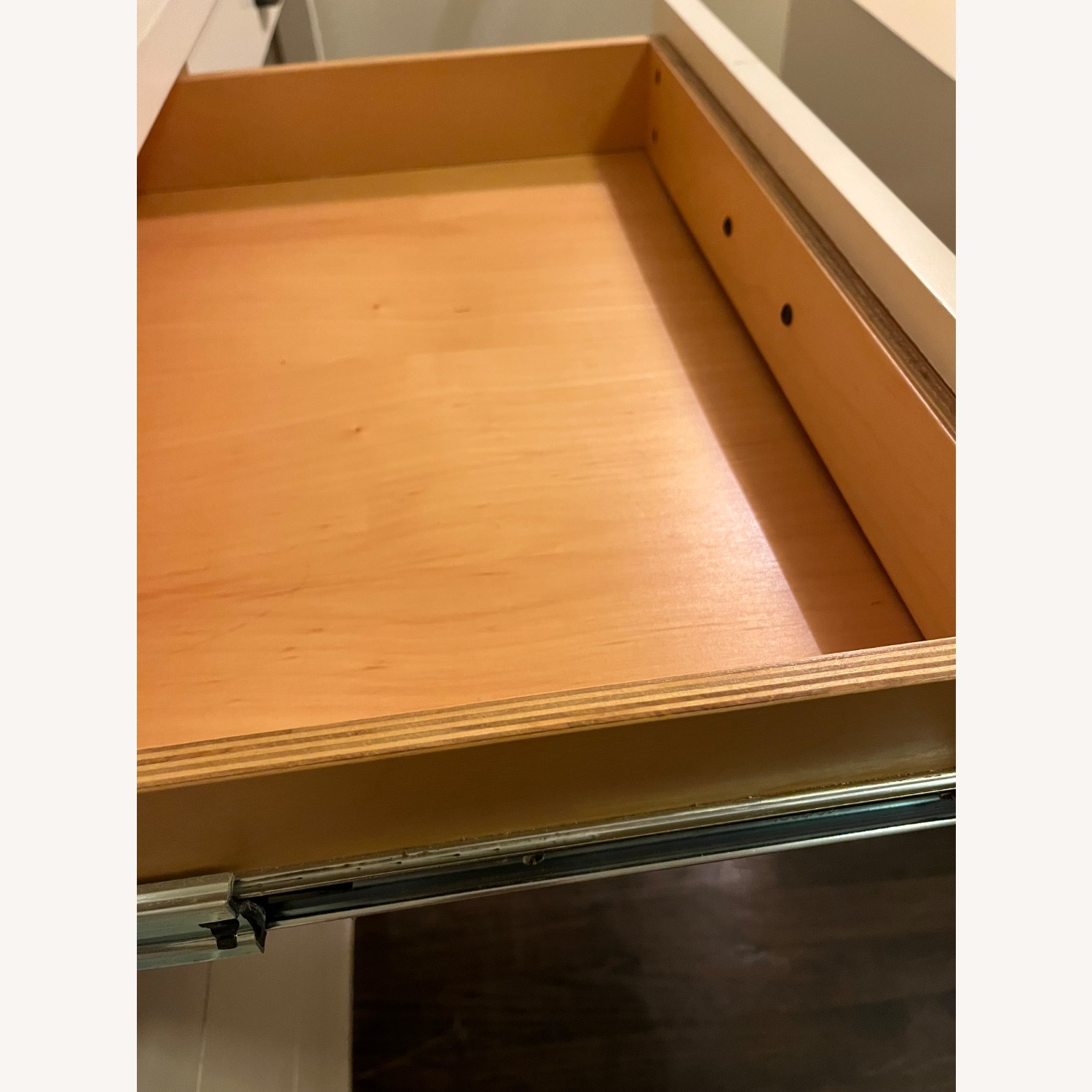 Pottery Barn Aubrey White Desk and File Cabinet - image-6