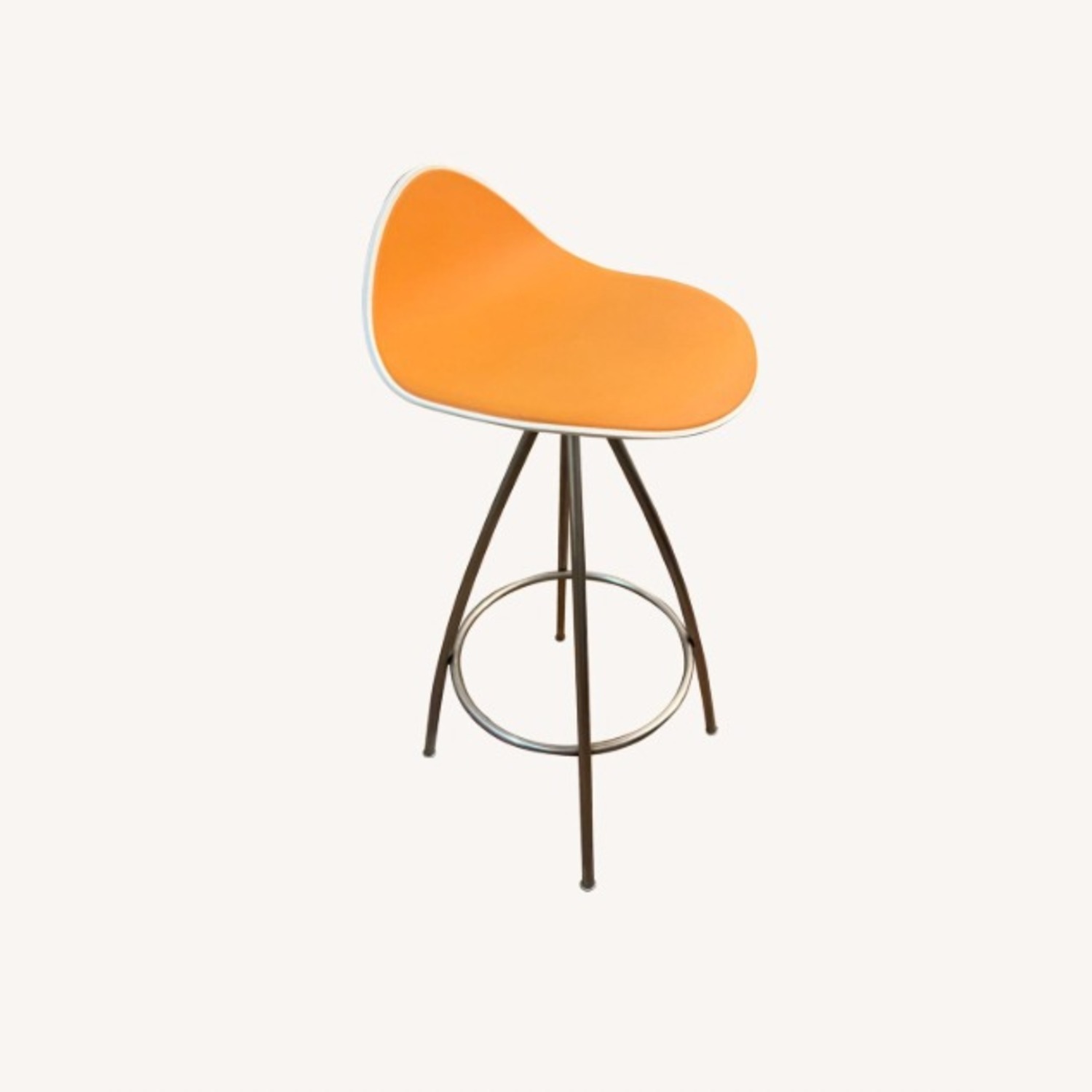 Orange ONDA Counter Stools - Set of 3 - image-0