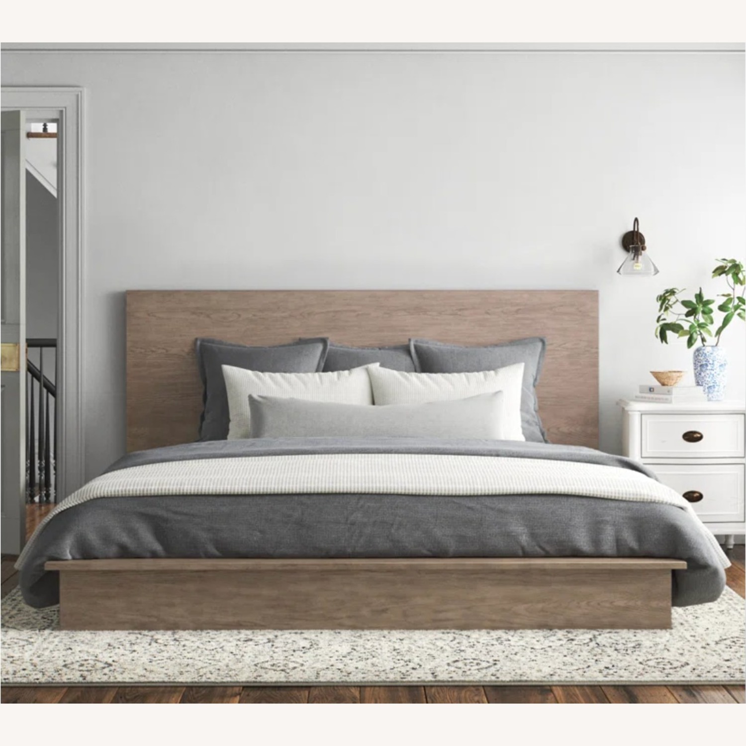 Kalise Solid Wood Platform Bed King Size - image-6