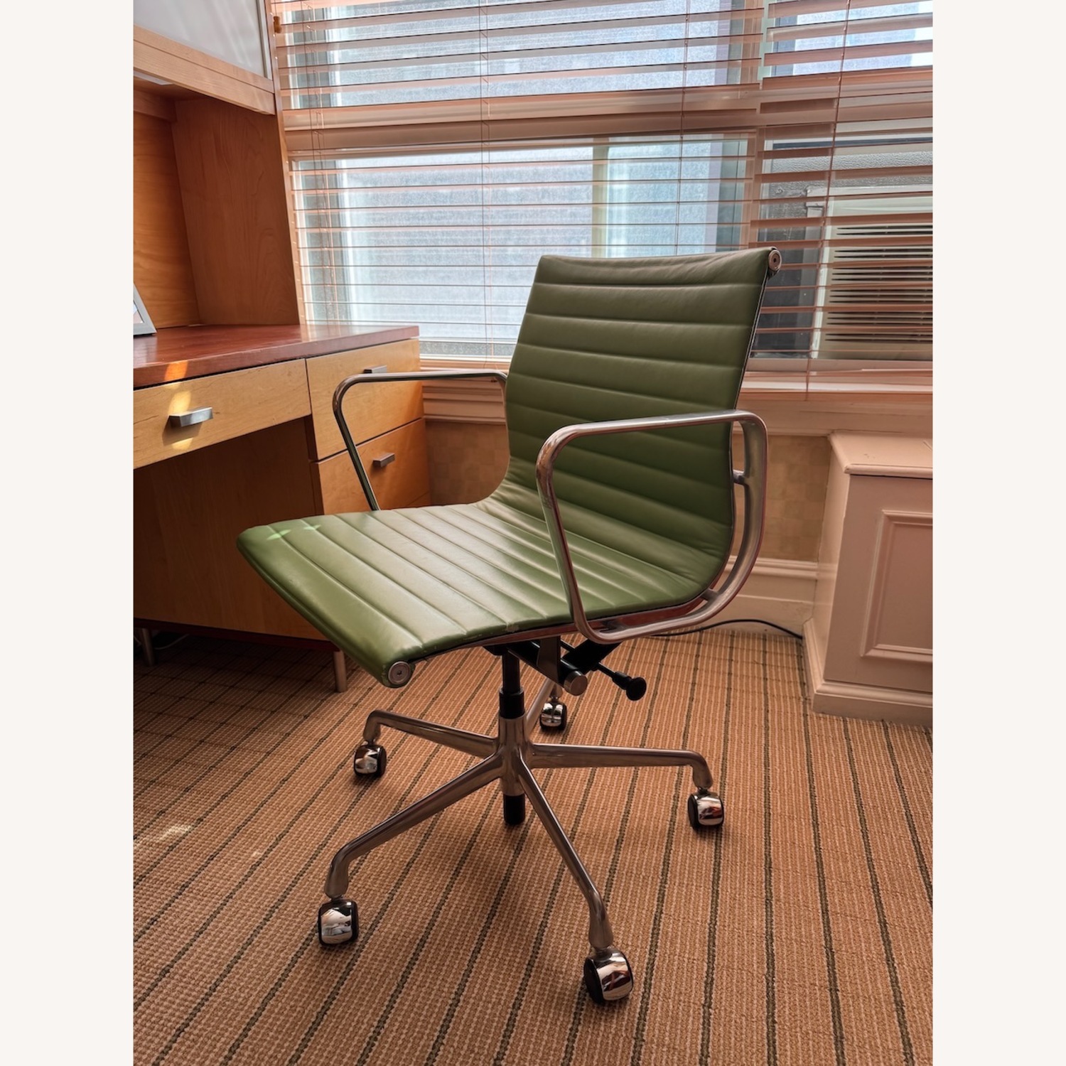 2012 Eames Aluminum Group Desk Chair - image-1