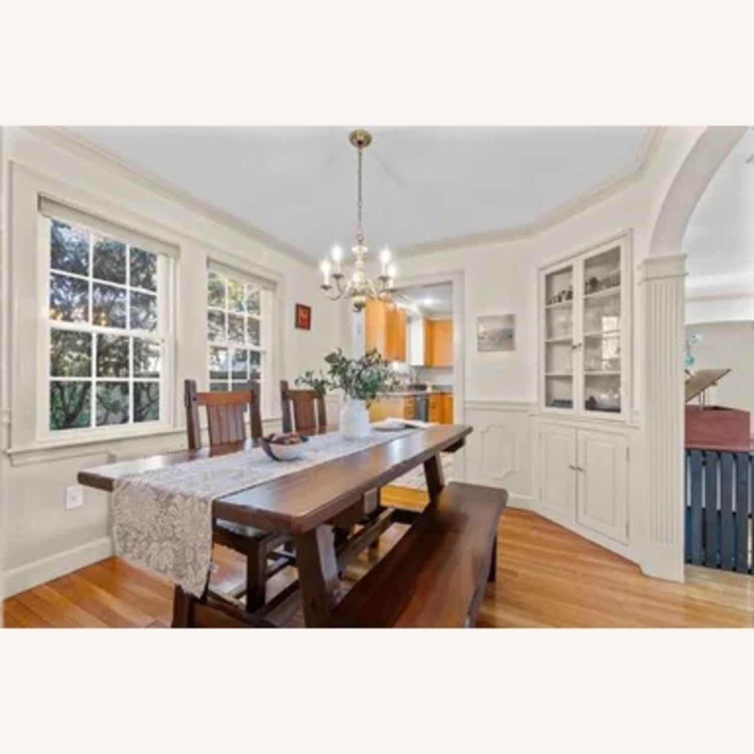 Pier 1 Imports Rustic Dining Set in Espresso - image-1