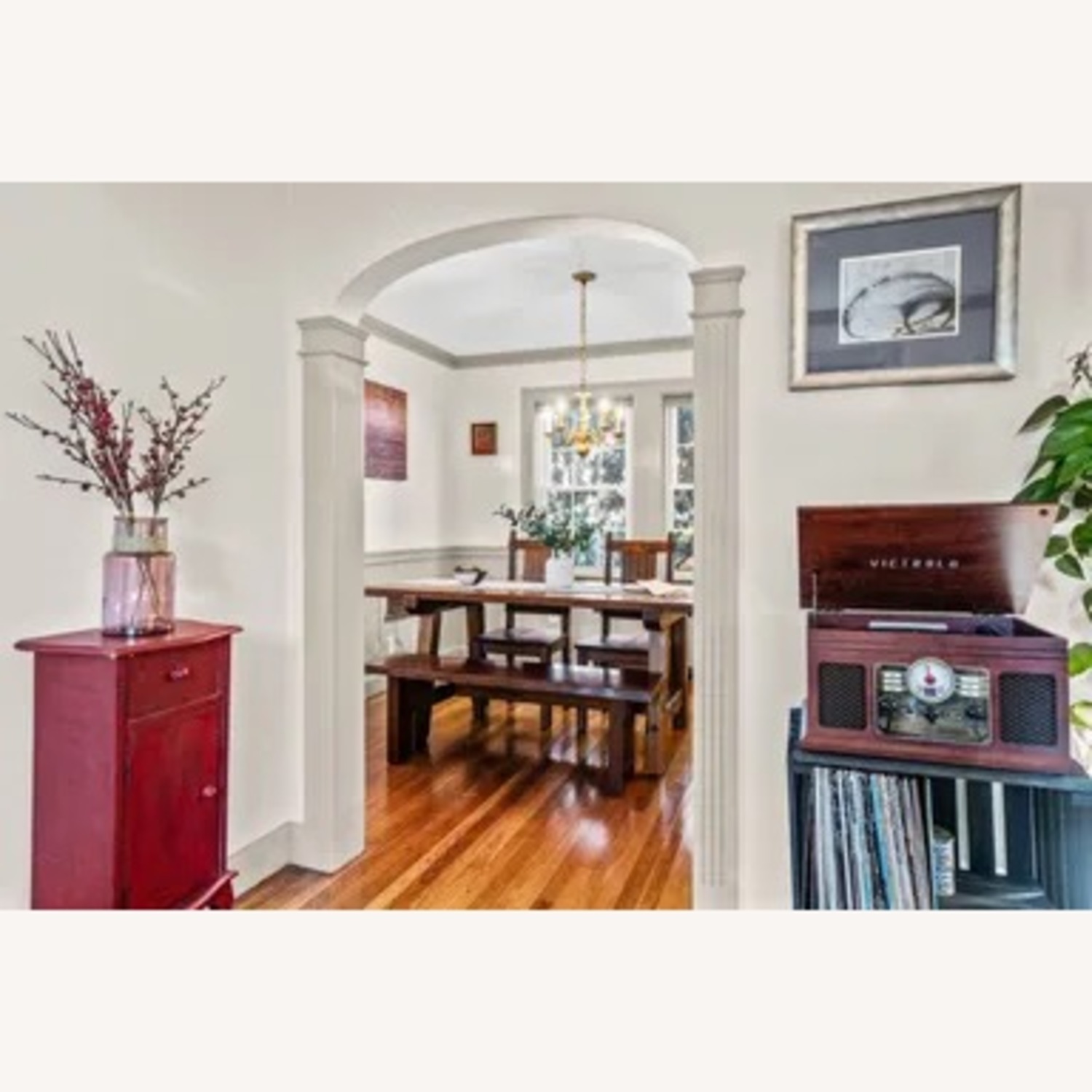 Pier 1 Imports Rustic Dining Set in Espresso - image-2